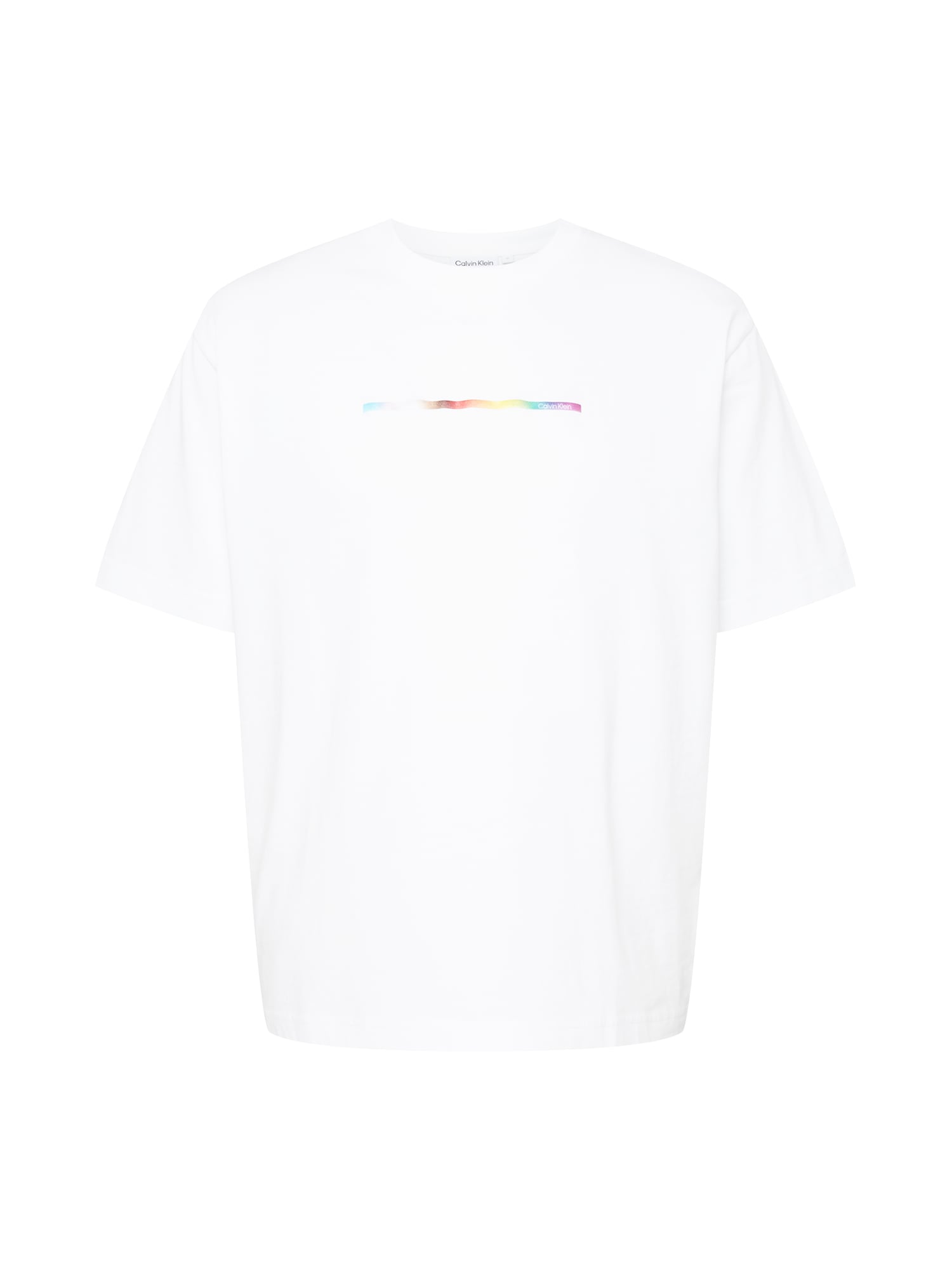 Calvin Klein Majica 'PRIDE'  mešane barve / bela