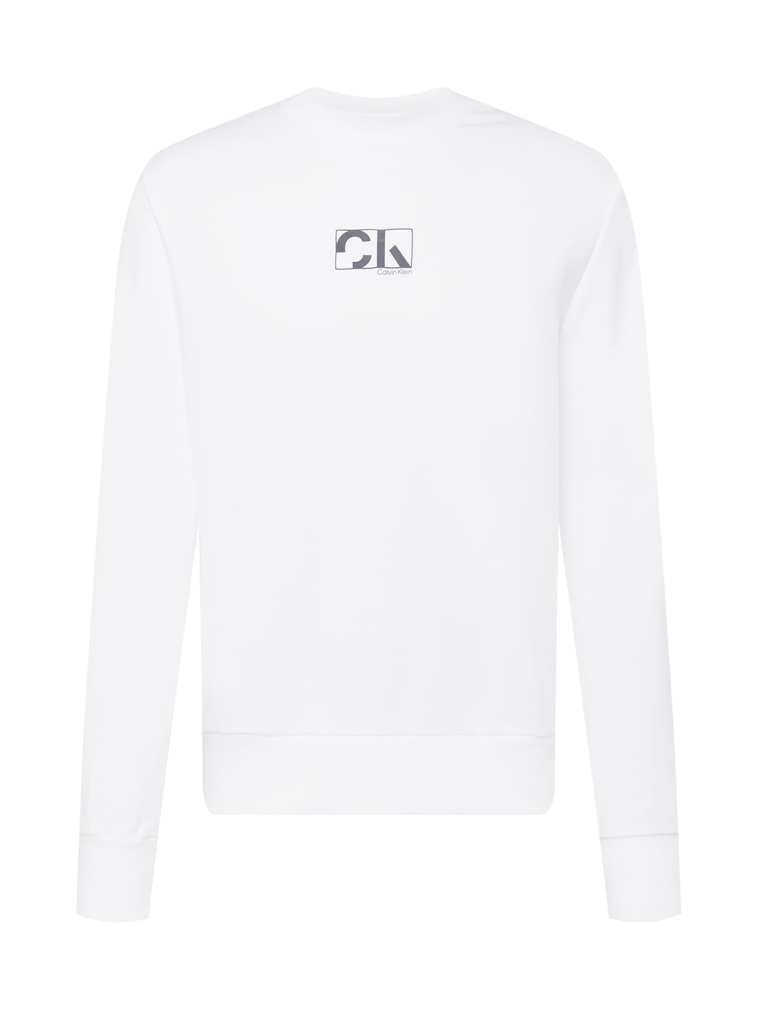 Calvin Klein Majica  črna / bela
