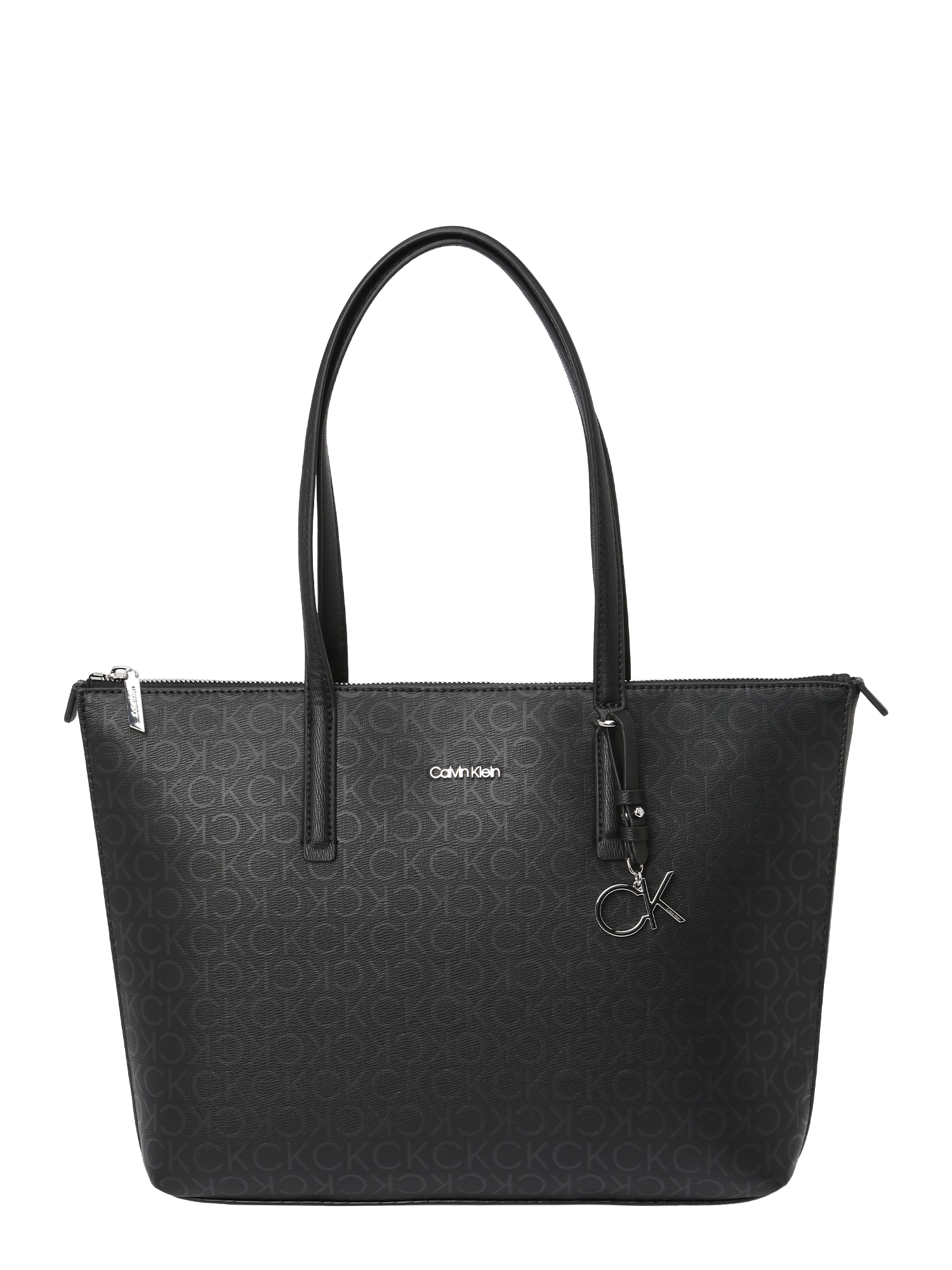 Calvin Klein Nakupovalna torba  antracit / črna