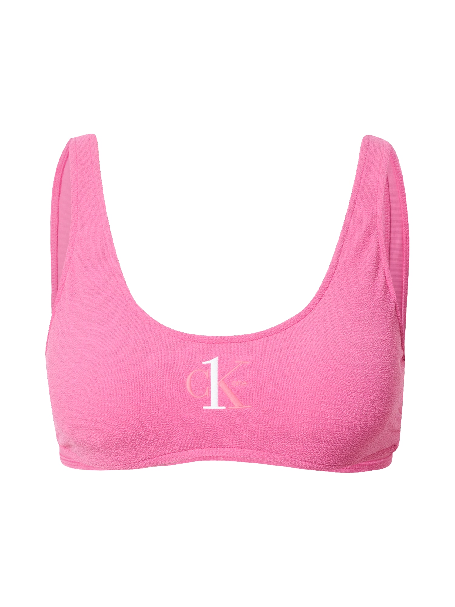 Calvin Klein Swimwear Bikini zgornji del  staro roza / svetlo roza / bela