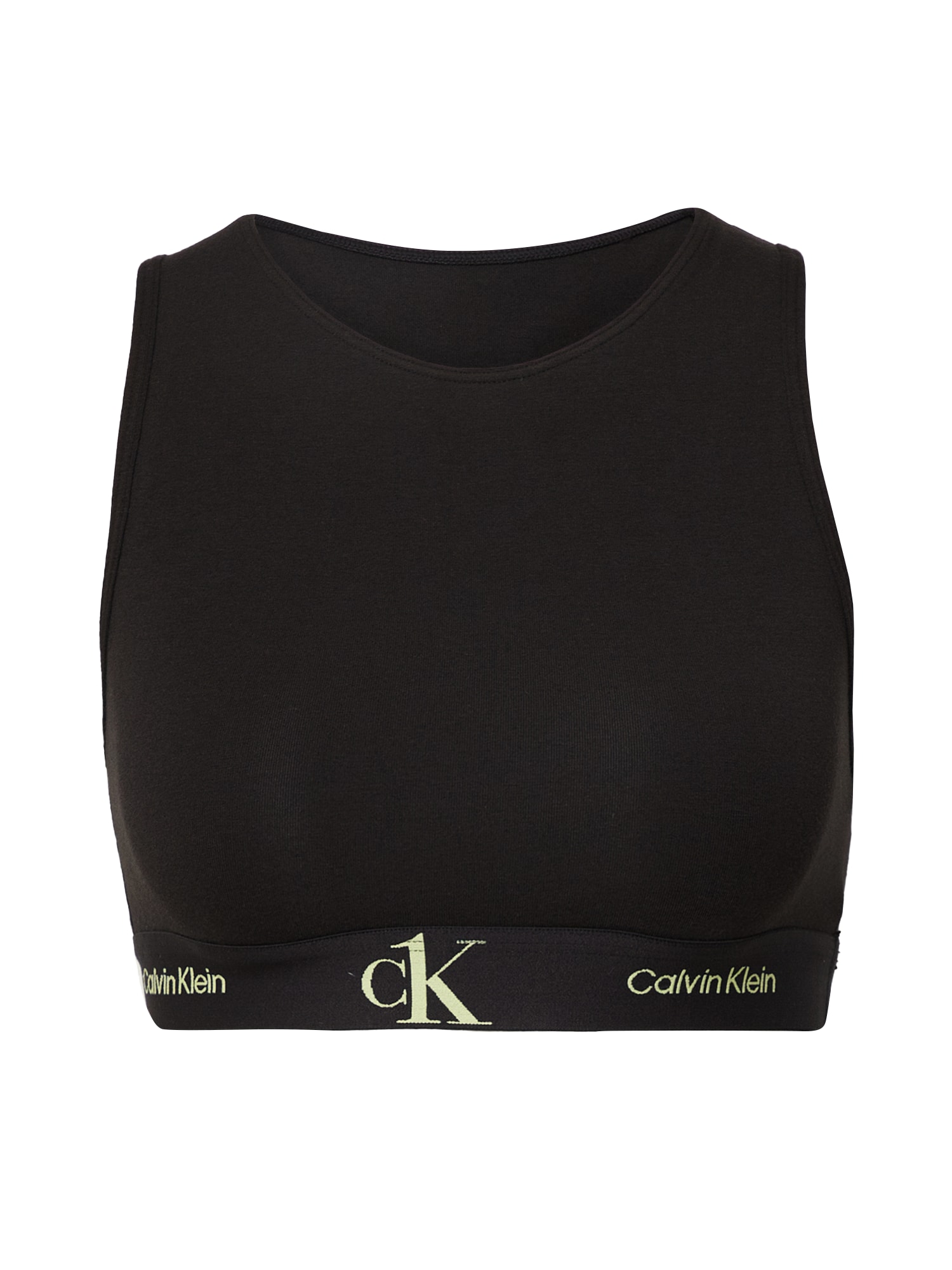 Calvin Klein Underwear Nedrček  svetlo zelena / črna