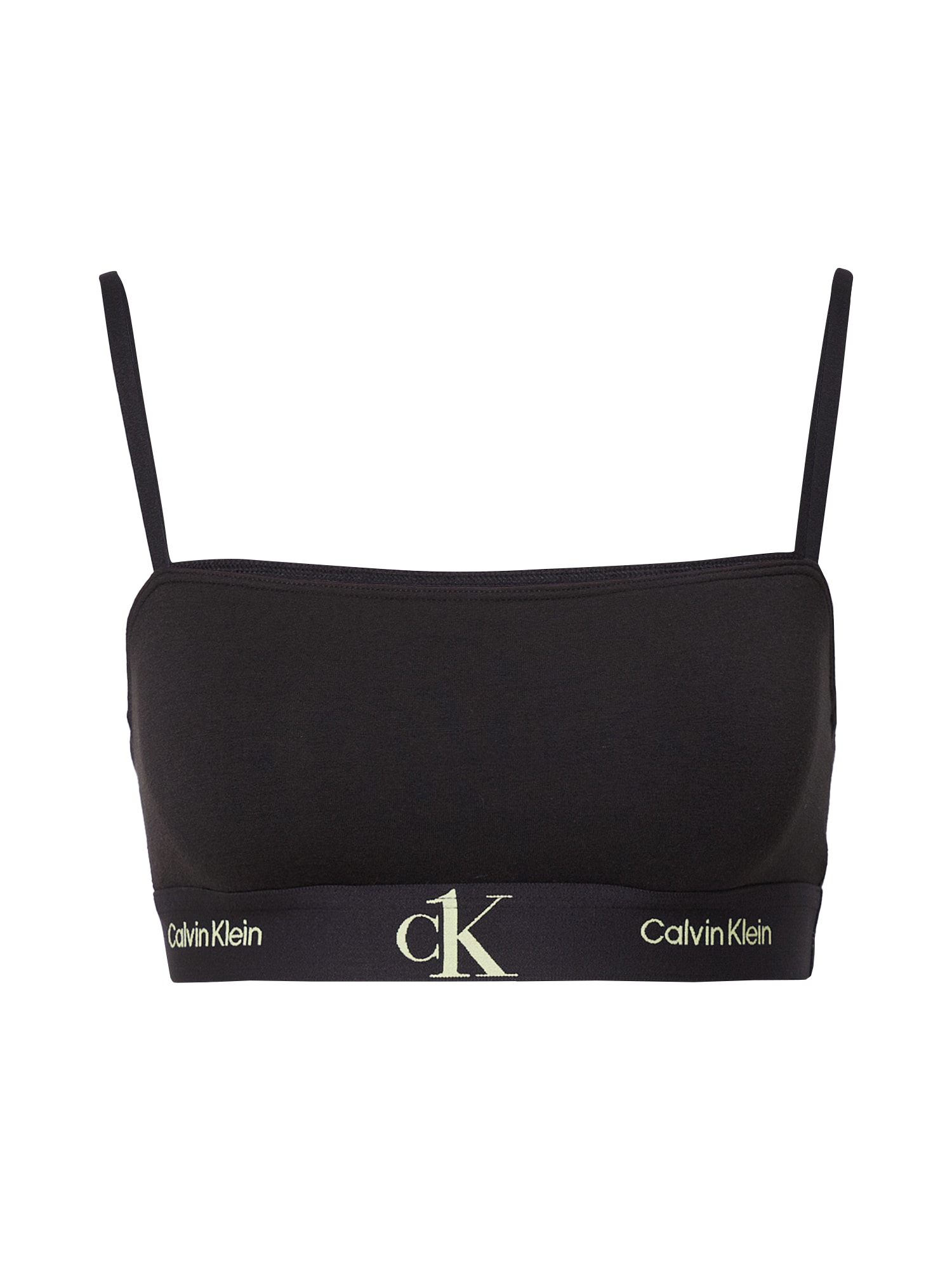 Calvin Klein Underwear Nedrček  svetlo zelena / črna