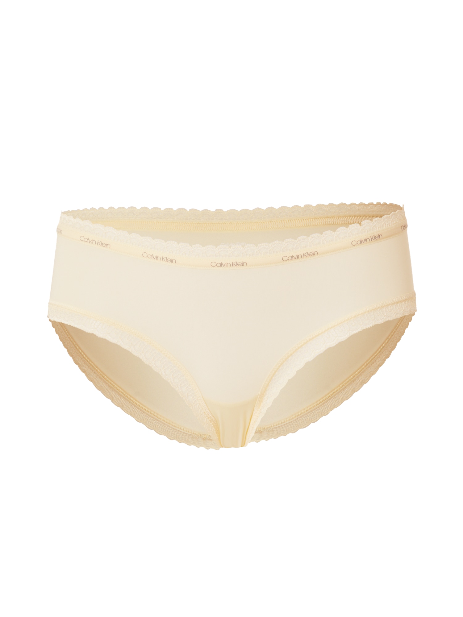 Calvin Klein Underwear Spodnje hlačke  pastelno rumena