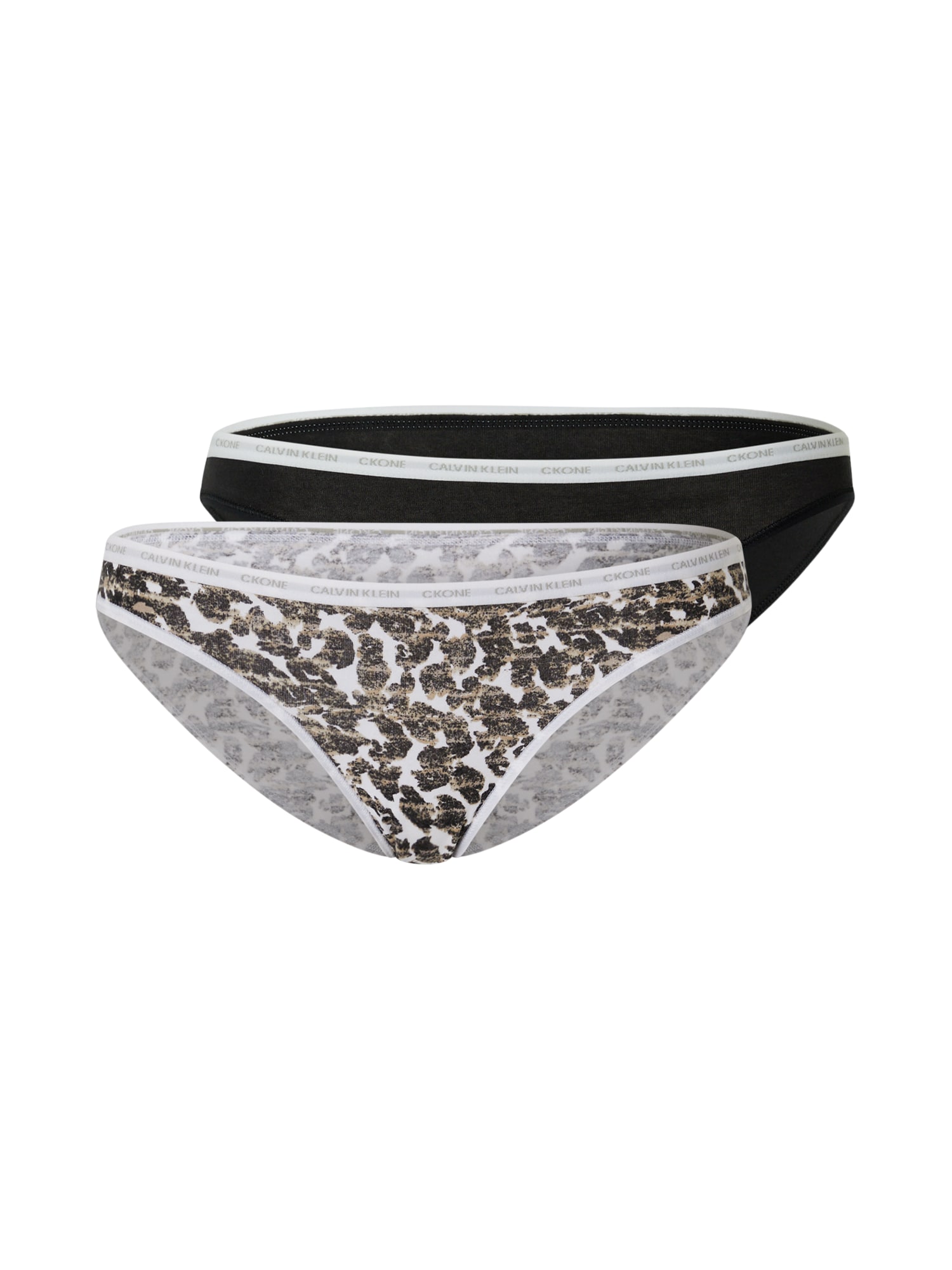 Calvin Klein Underwear Spodnje hlačke  rjava / črna / bela