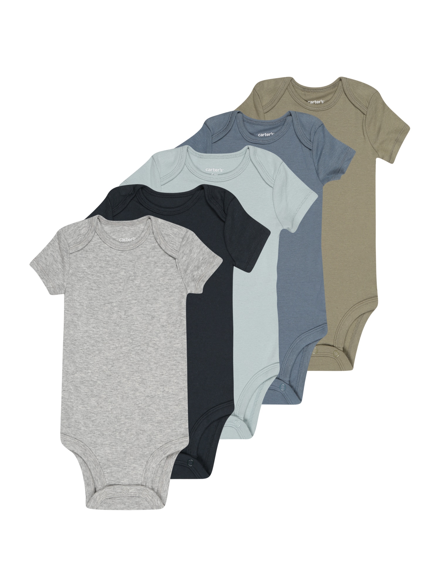 Carter's Pajac/bodi  bež / modra / siva / kaki