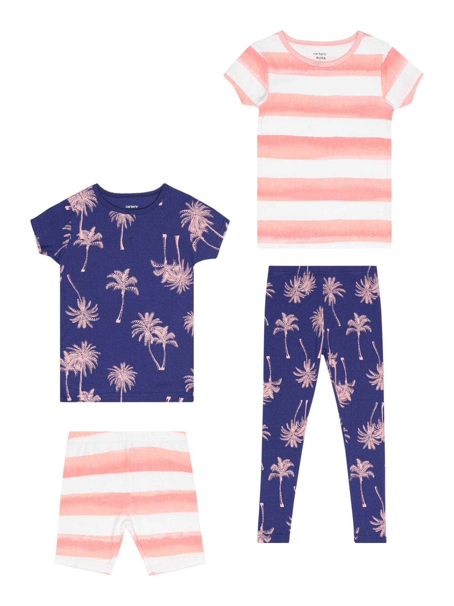 Carter's Set perila  marine / roza / staro roza / bela