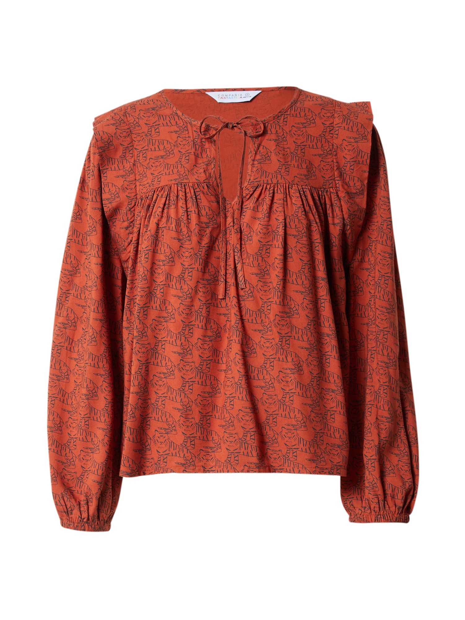 Compania Fantastica Bluza  temno modra / oranžno rdeča