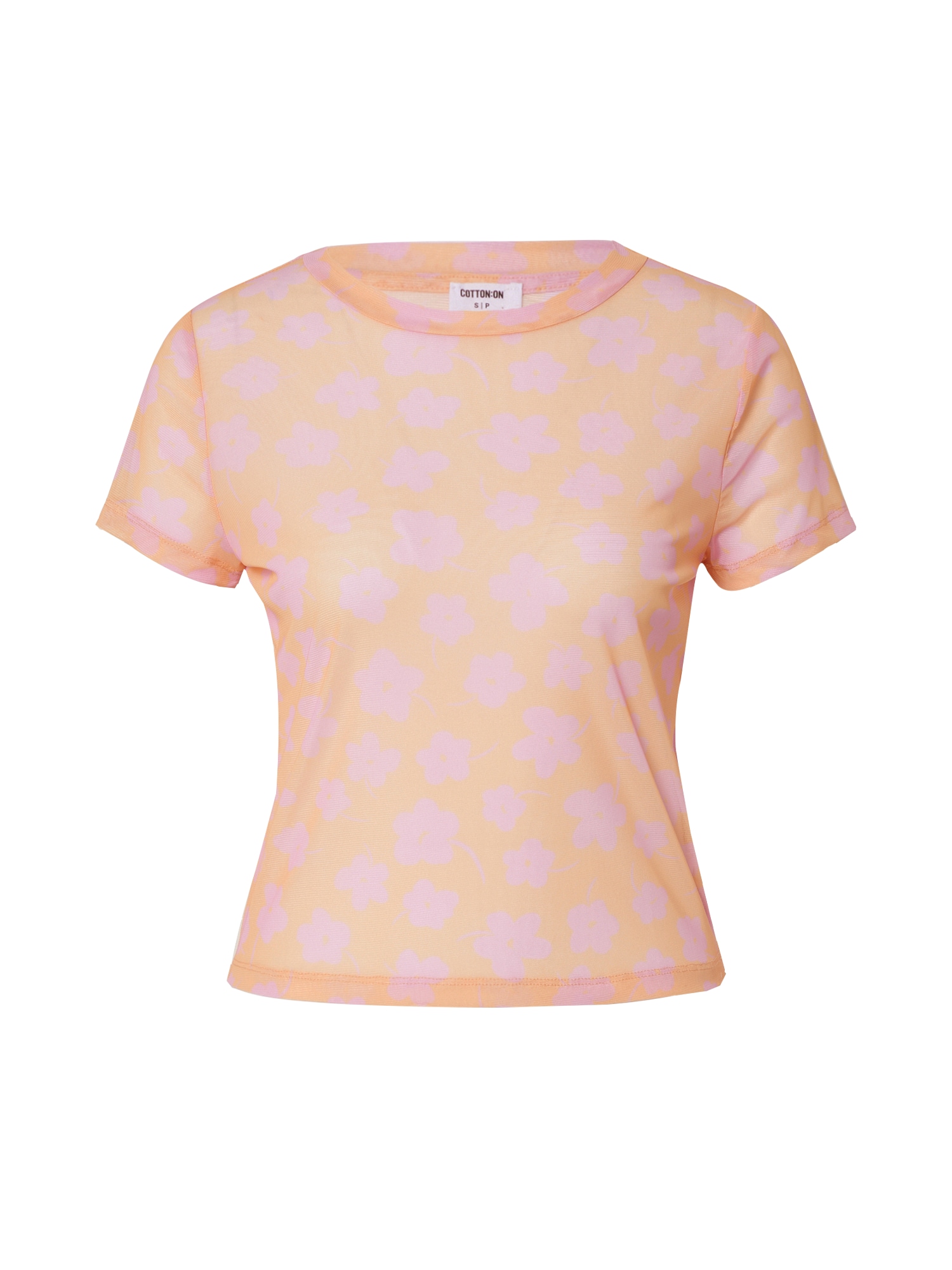 Cotton On Majica 'ZOE'  majnica / svetlo oranžna