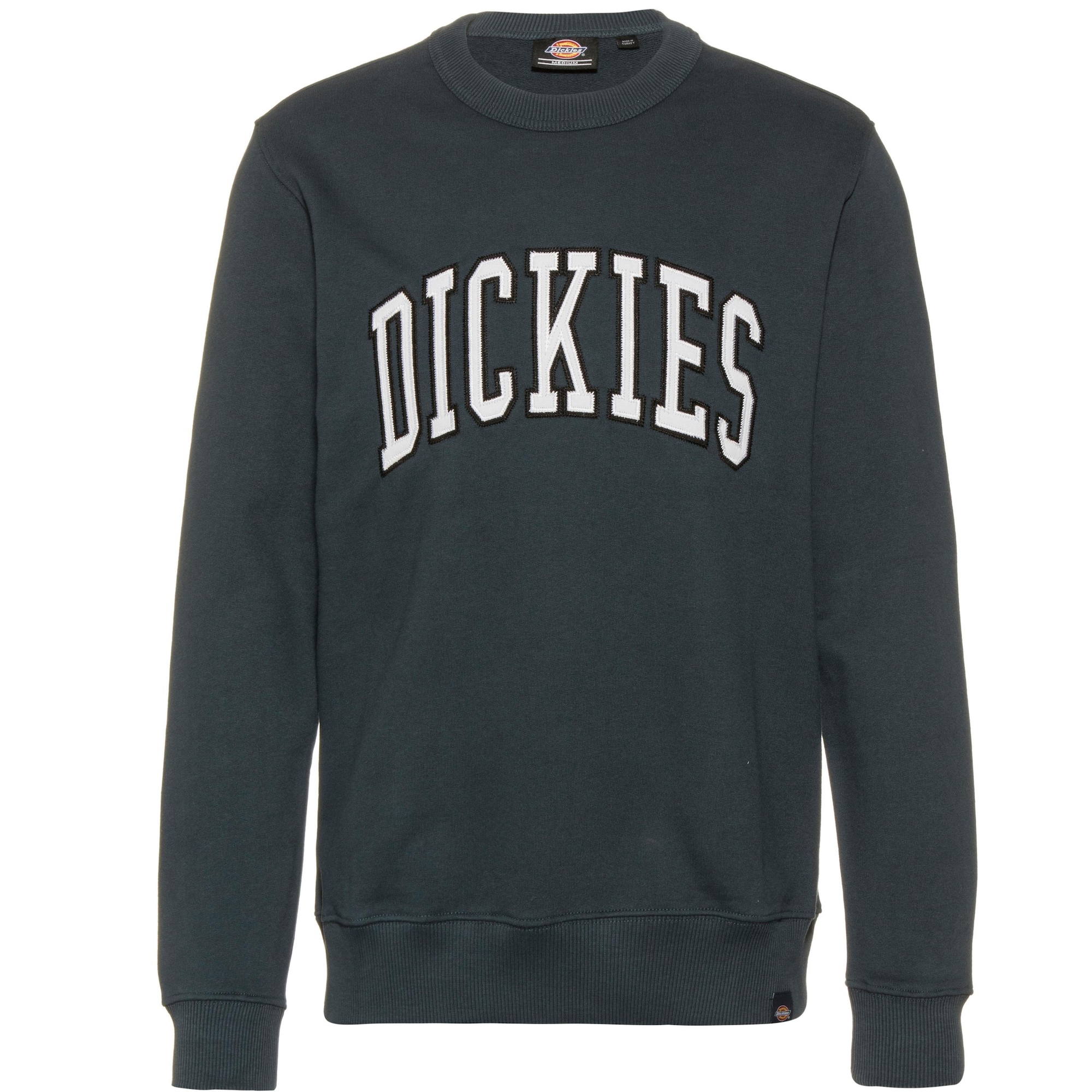 DICKIES Majica 'Aitkin'  zelena / črna / bela