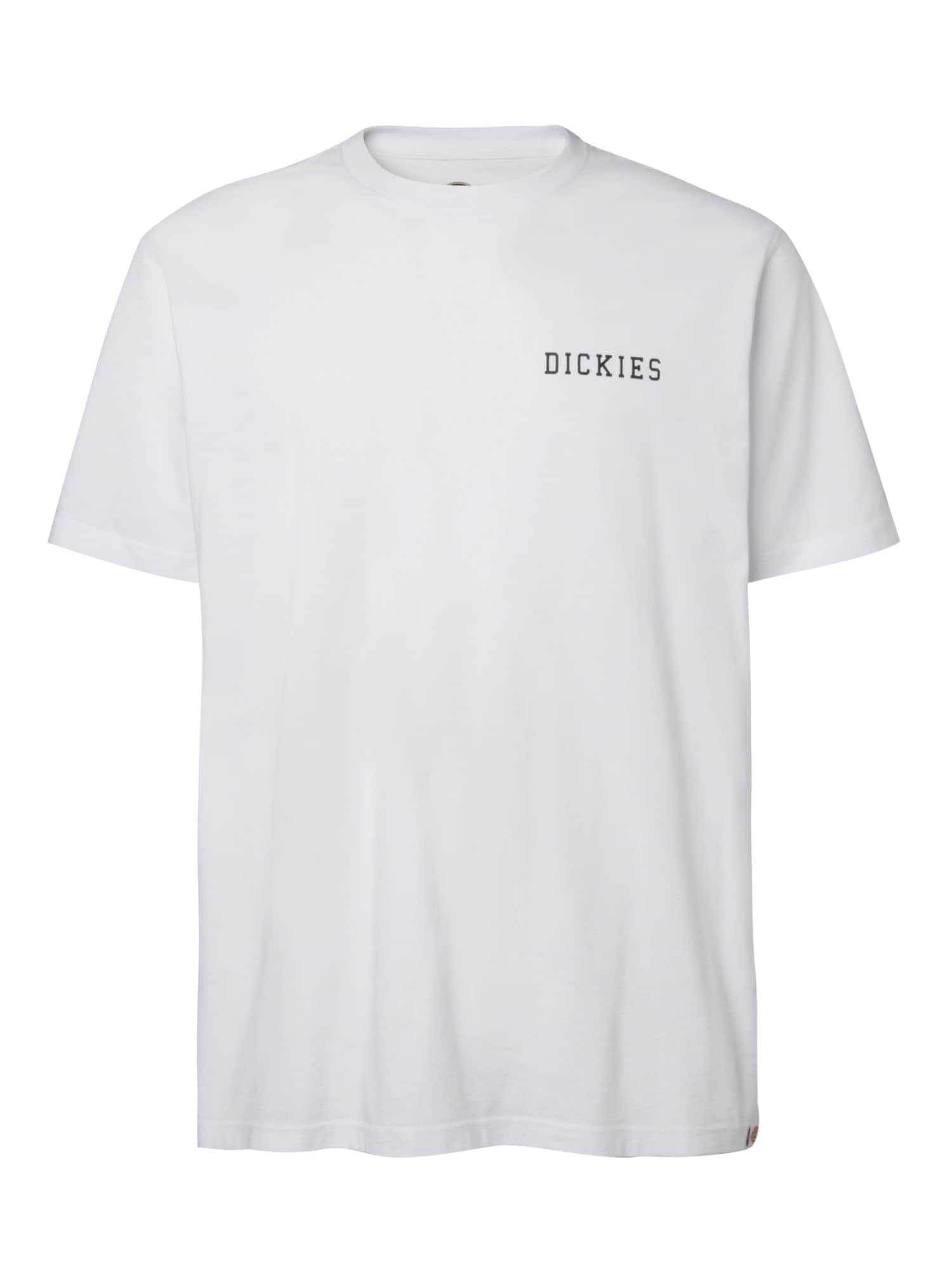 DICKIES Majica 'CLEVELAND'  črna / bela