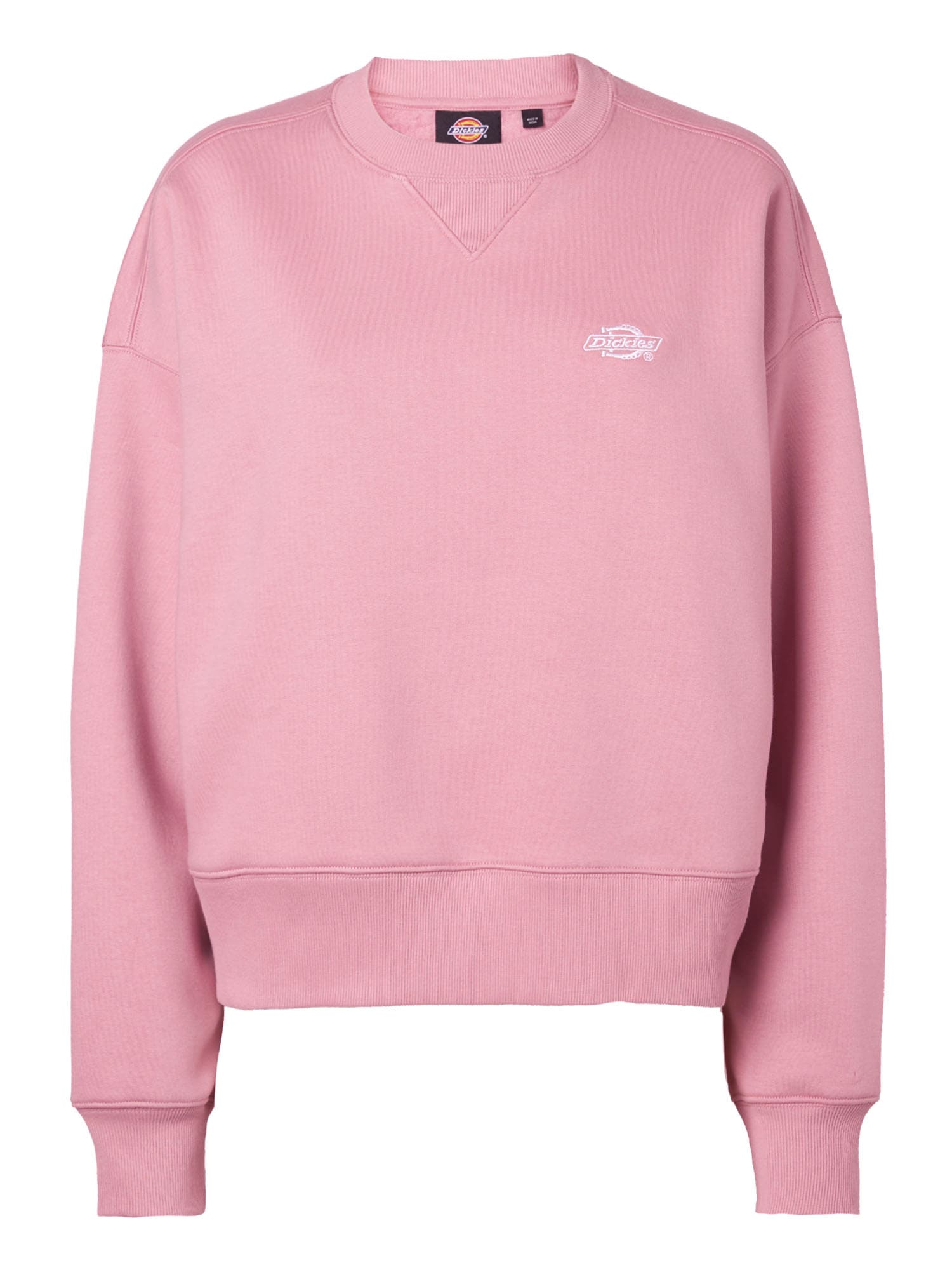 DICKIES Majica 'Summerdale'  roza / bela