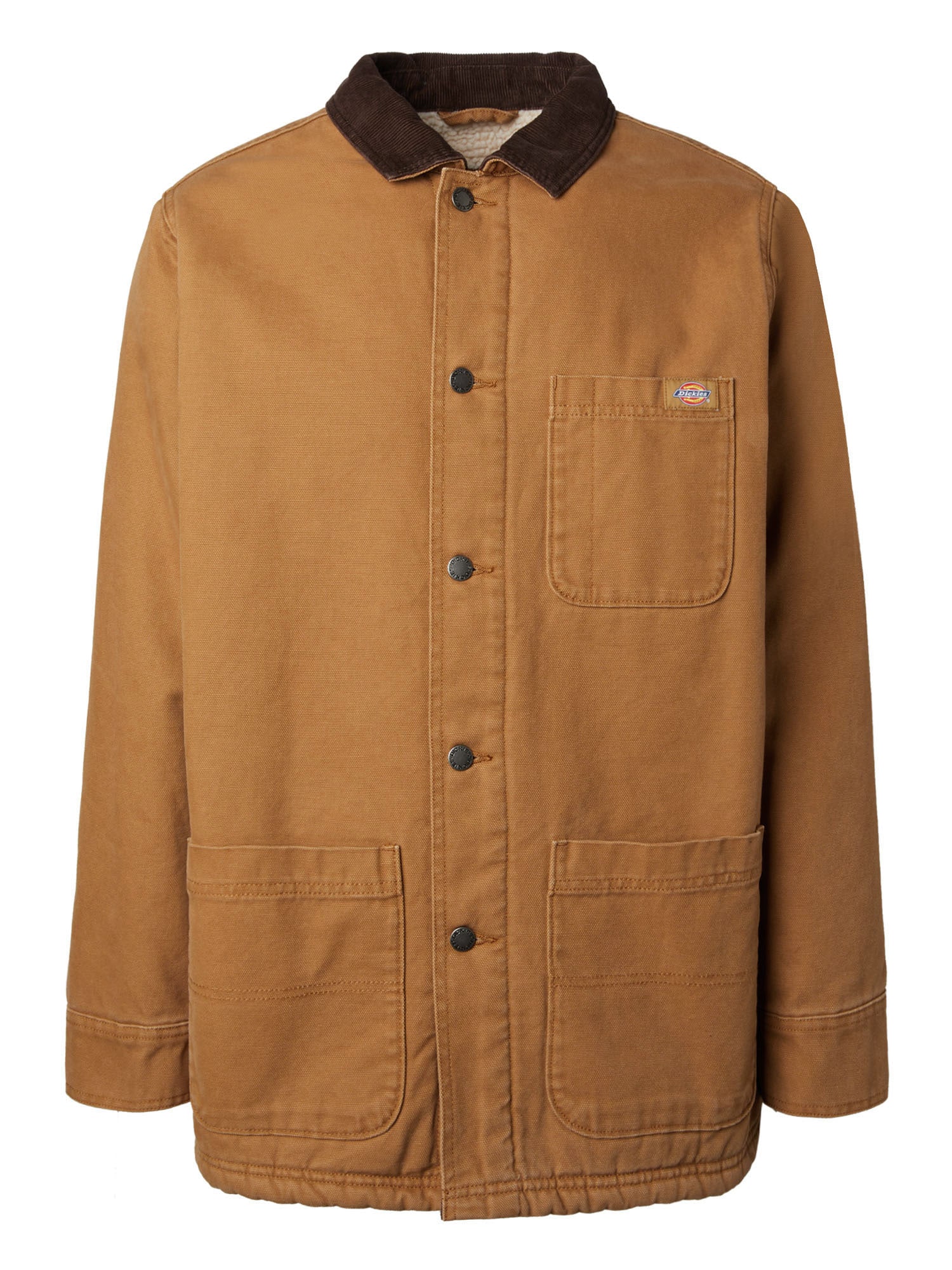 DICKIES Prehodna jakna 'DUCK'  mornarska / konjak