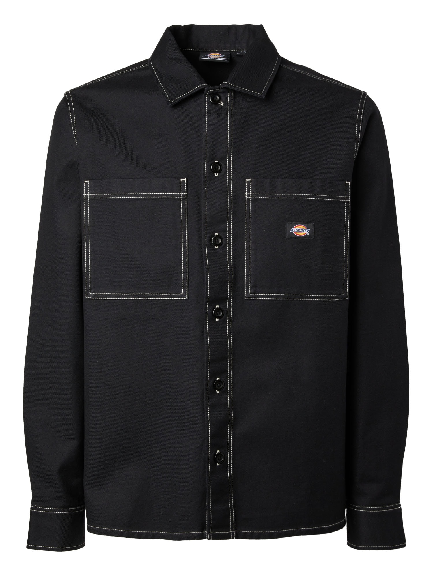 DICKIES Srajca 'FLORALA'  krvavo rdeča / črna / bela