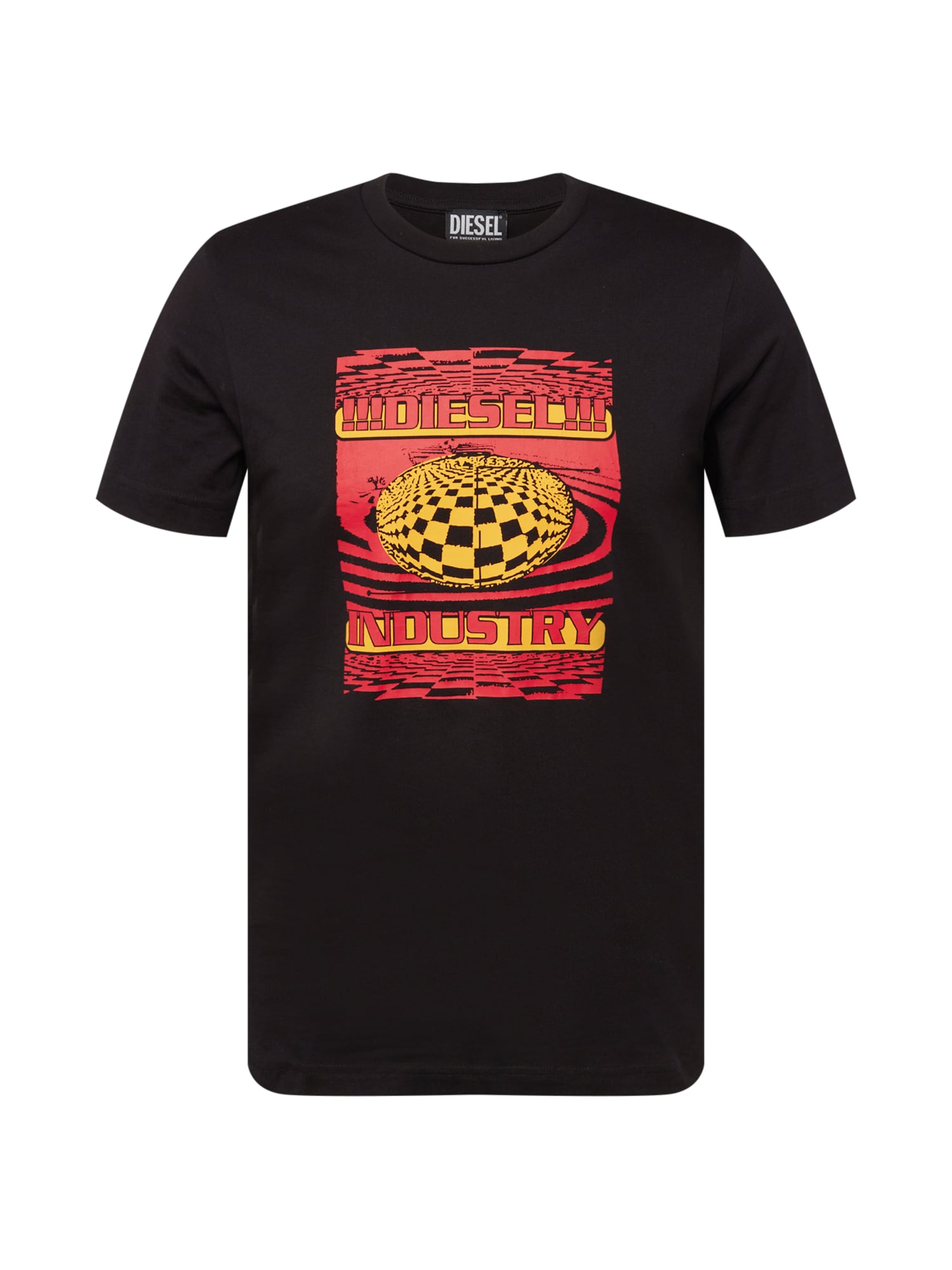 DIESEL Majica 'DIEGOR'  rumena / melona / črna