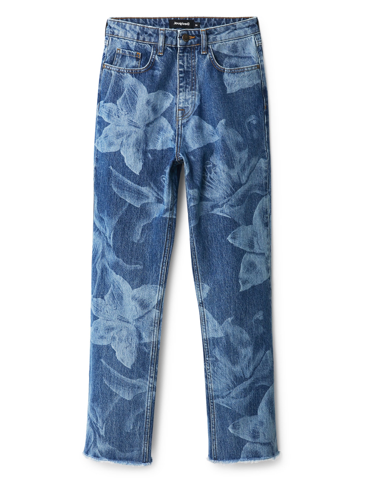 Desigual Kavbojke 'ANTONIA'  moder denim / svetlo modra