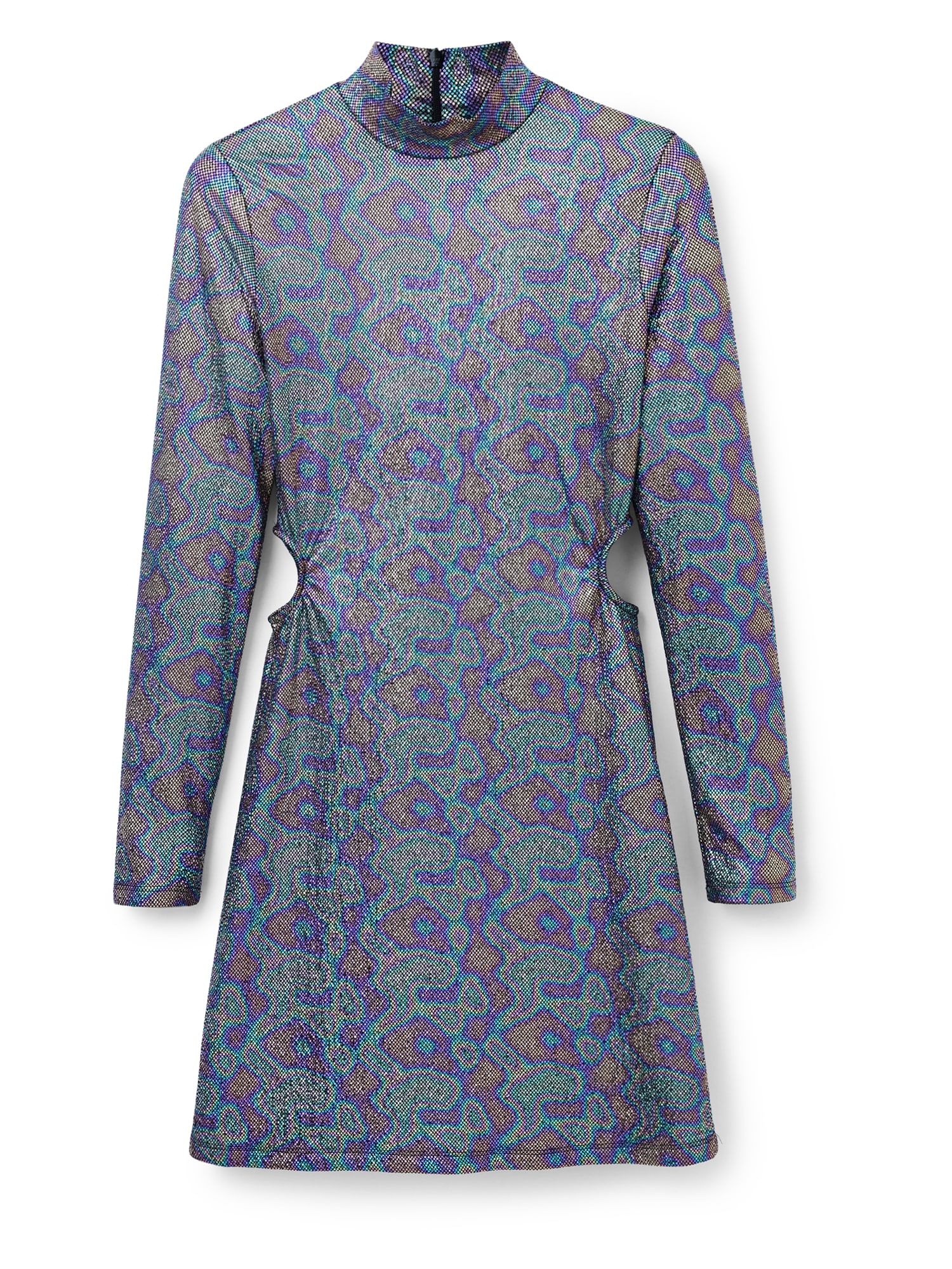 Desigual Obleka 'LUNA'  modra / zelena / svetlo oranžna / črna