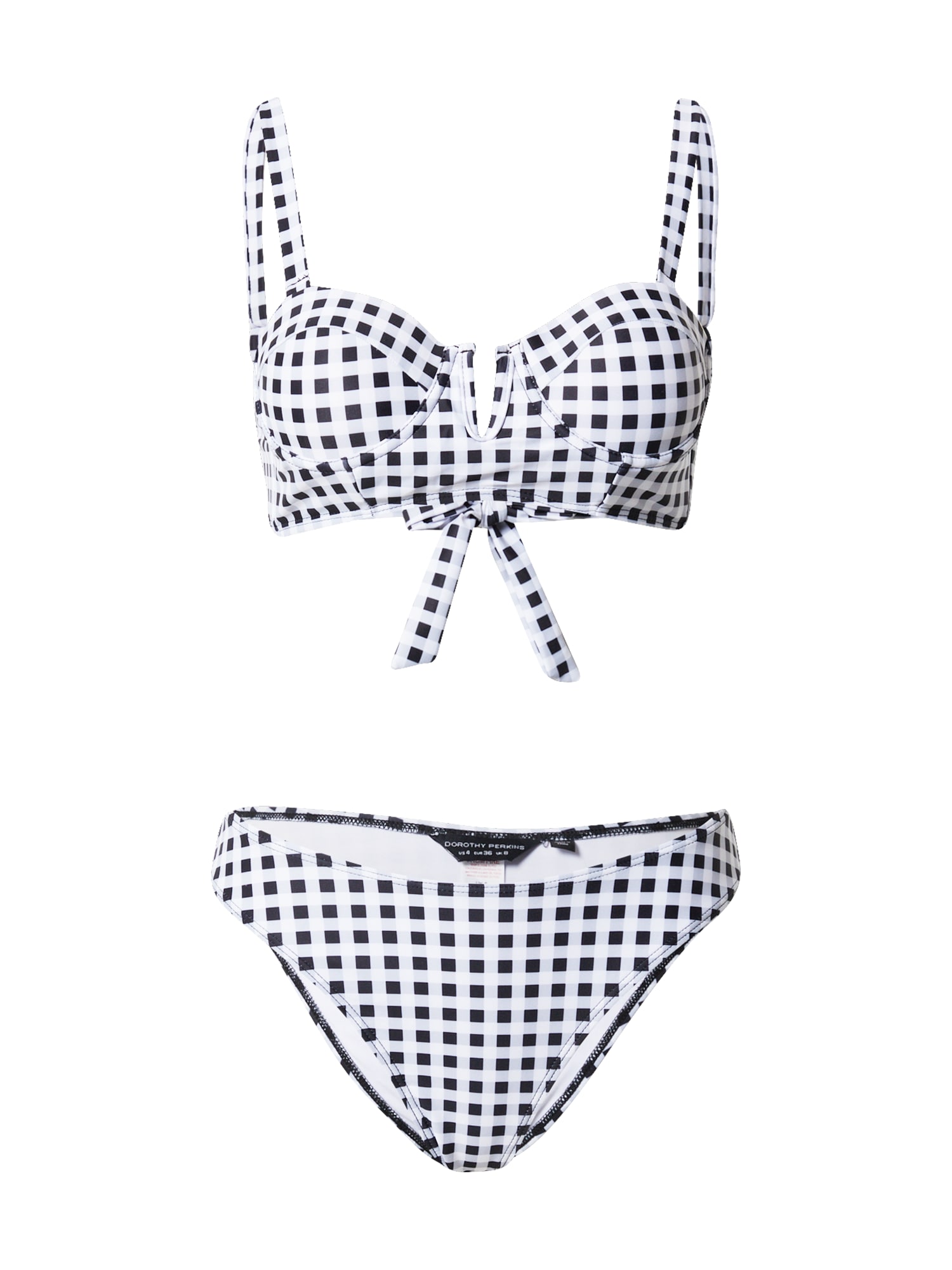 Dorothy Perkins Bikini  črna / bela