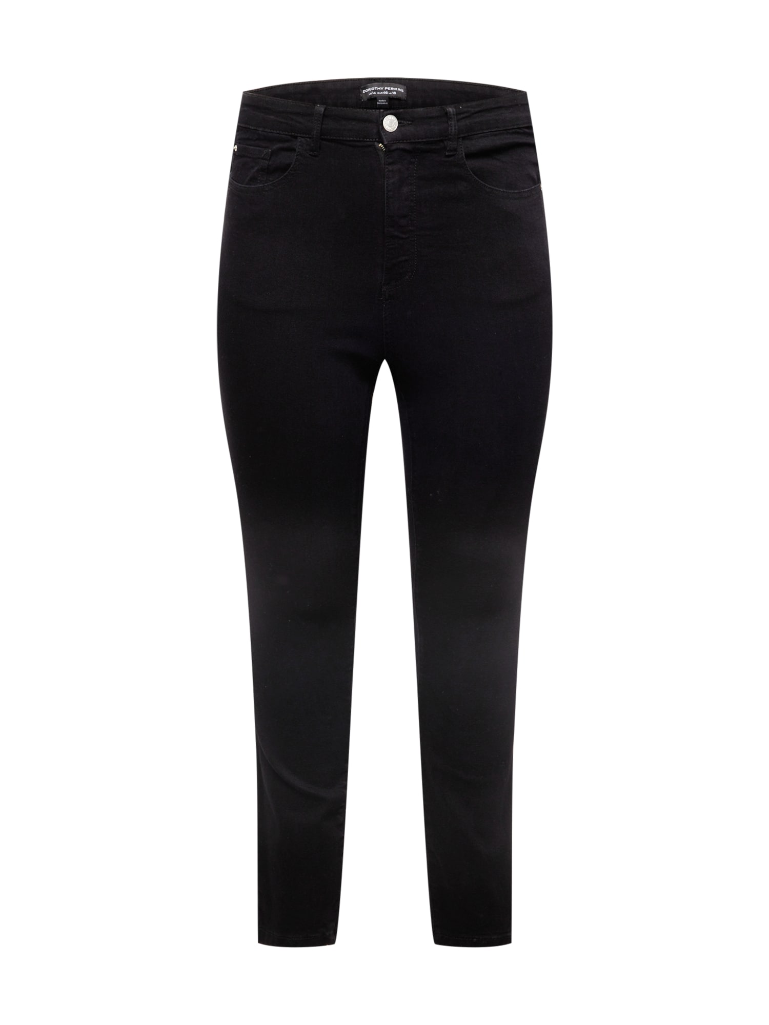 Dorothy Perkins Curve Kavbojke 'Alex'  črn denim