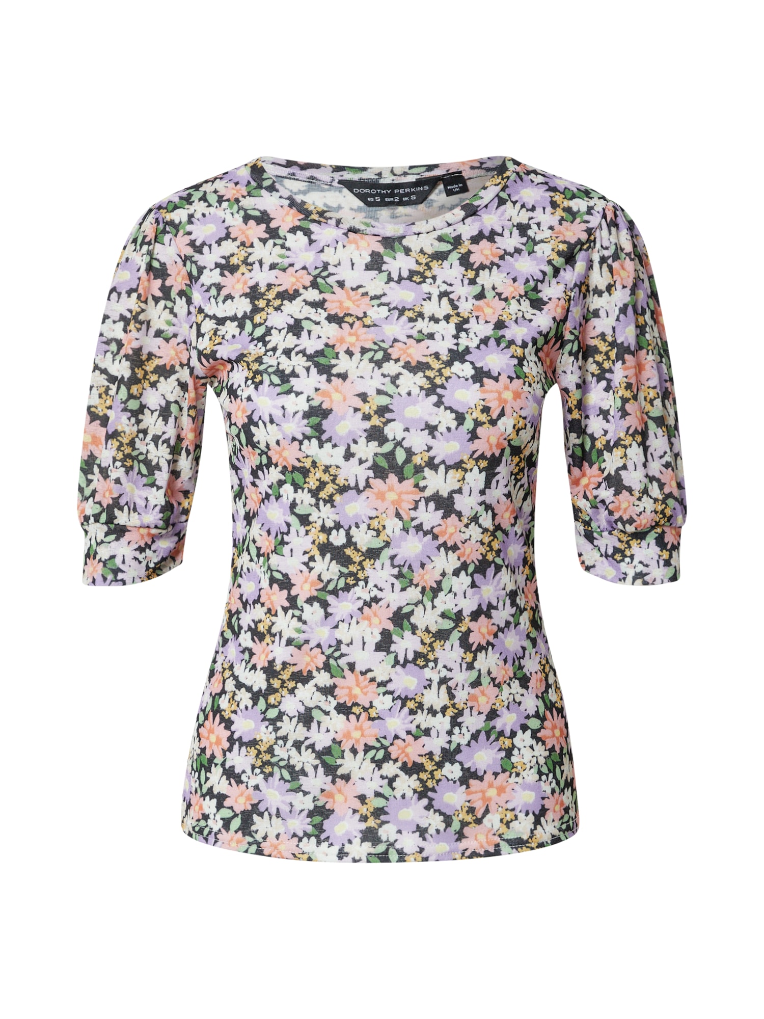 Dorothy Perkins Majica  zelena / majnica / losos / črna