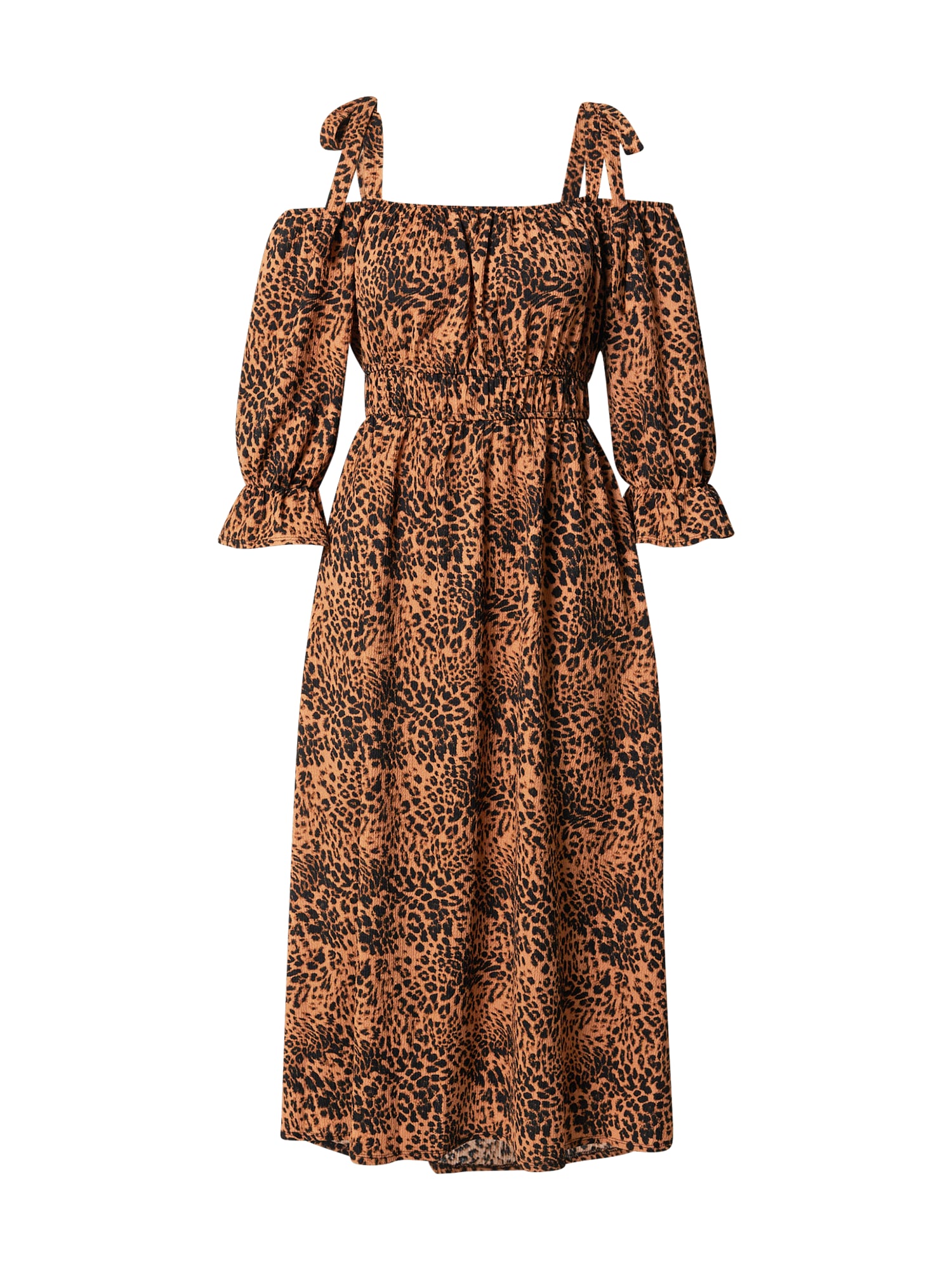 Dorothy Perkins Obleka  oranžna / črna
