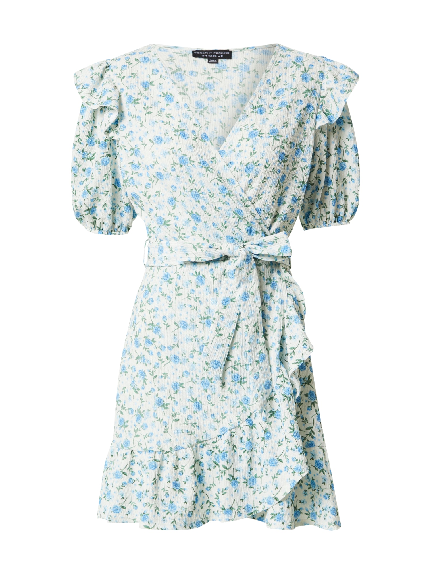 Dorothy Perkins Obleka  svetlo modra / zelena / bela