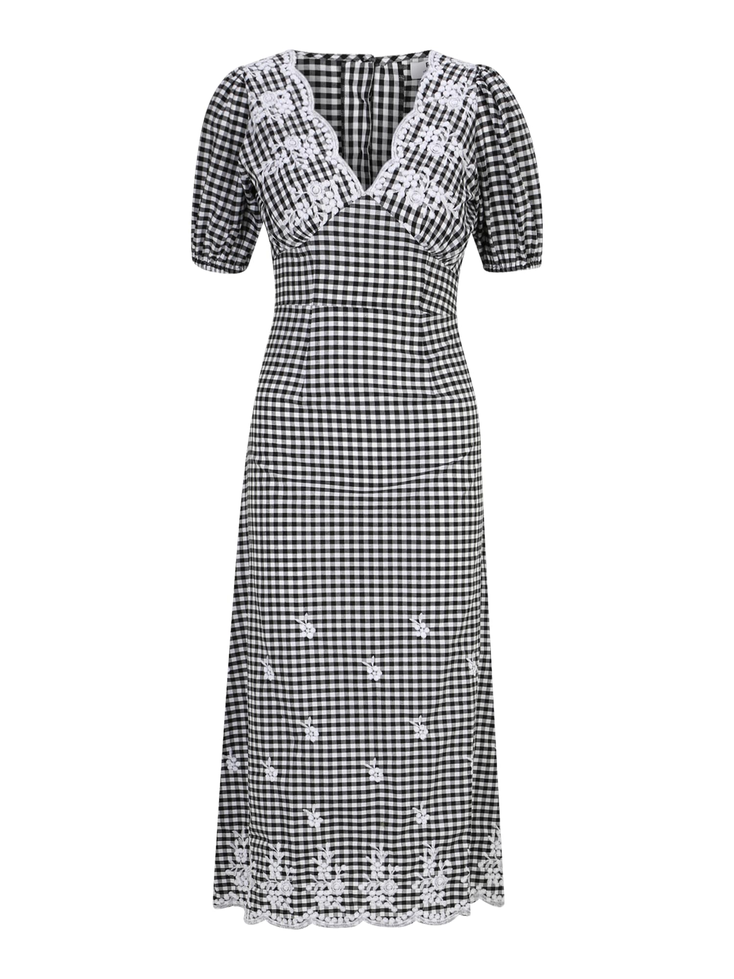 Dorothy Perkins Petite Obleka  črna / bela