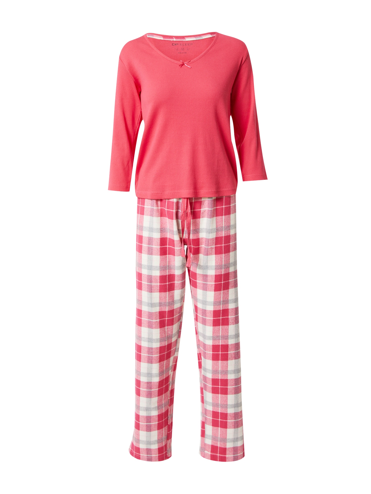 Dorothy Perkins Pižama 'Ceris'  svetlo siva / svetlo roza / bela