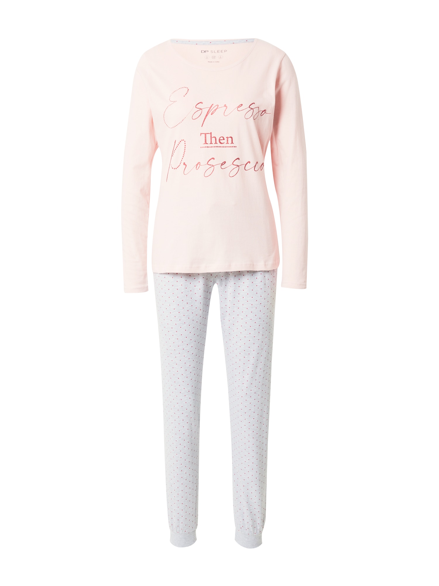 Dorothy Perkins Pižama  pegasto siva / roza / pastelno roza