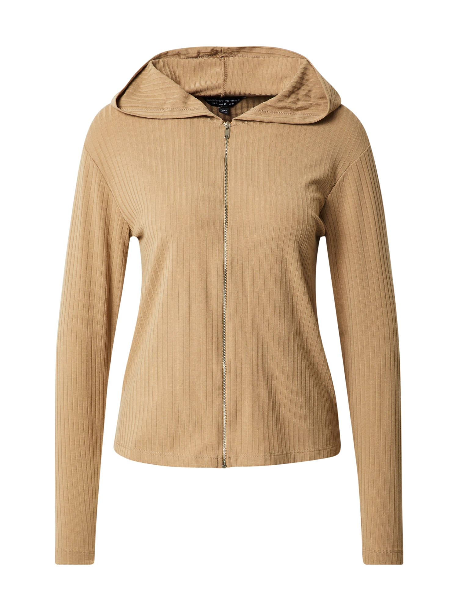 Dorothy Perkins Pletena jopa  svetlo rjava