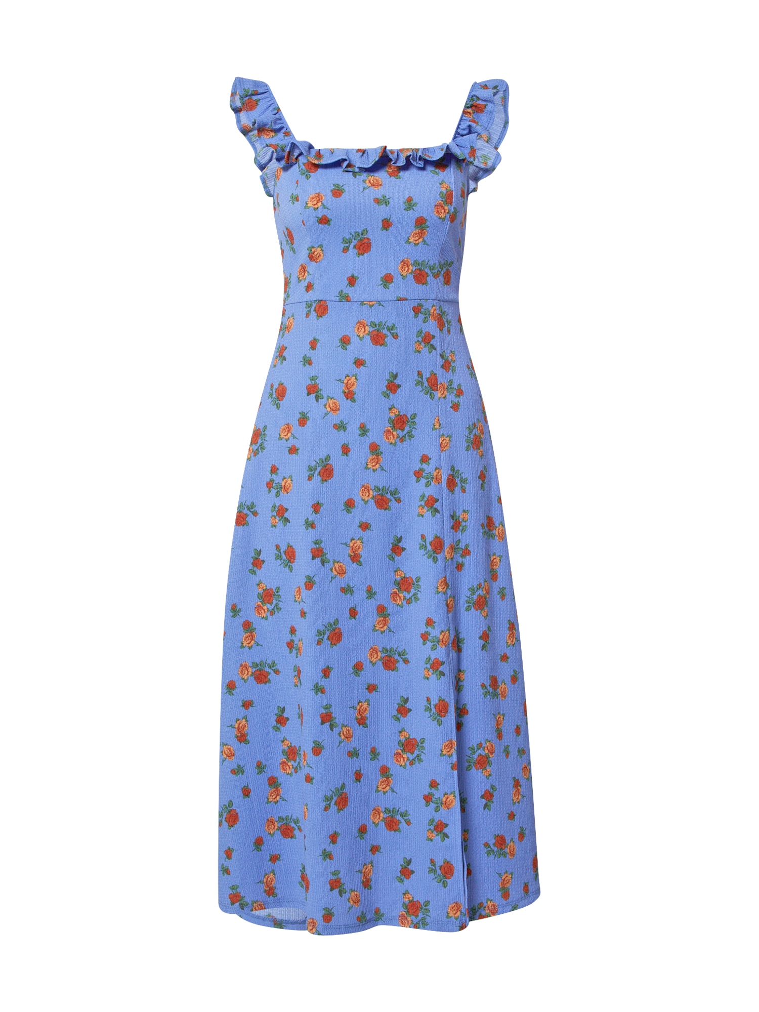 Dorothy Perkins Poletna obleka  travnato zelena / svetlo lila / marelica / ognjeno rdeča
