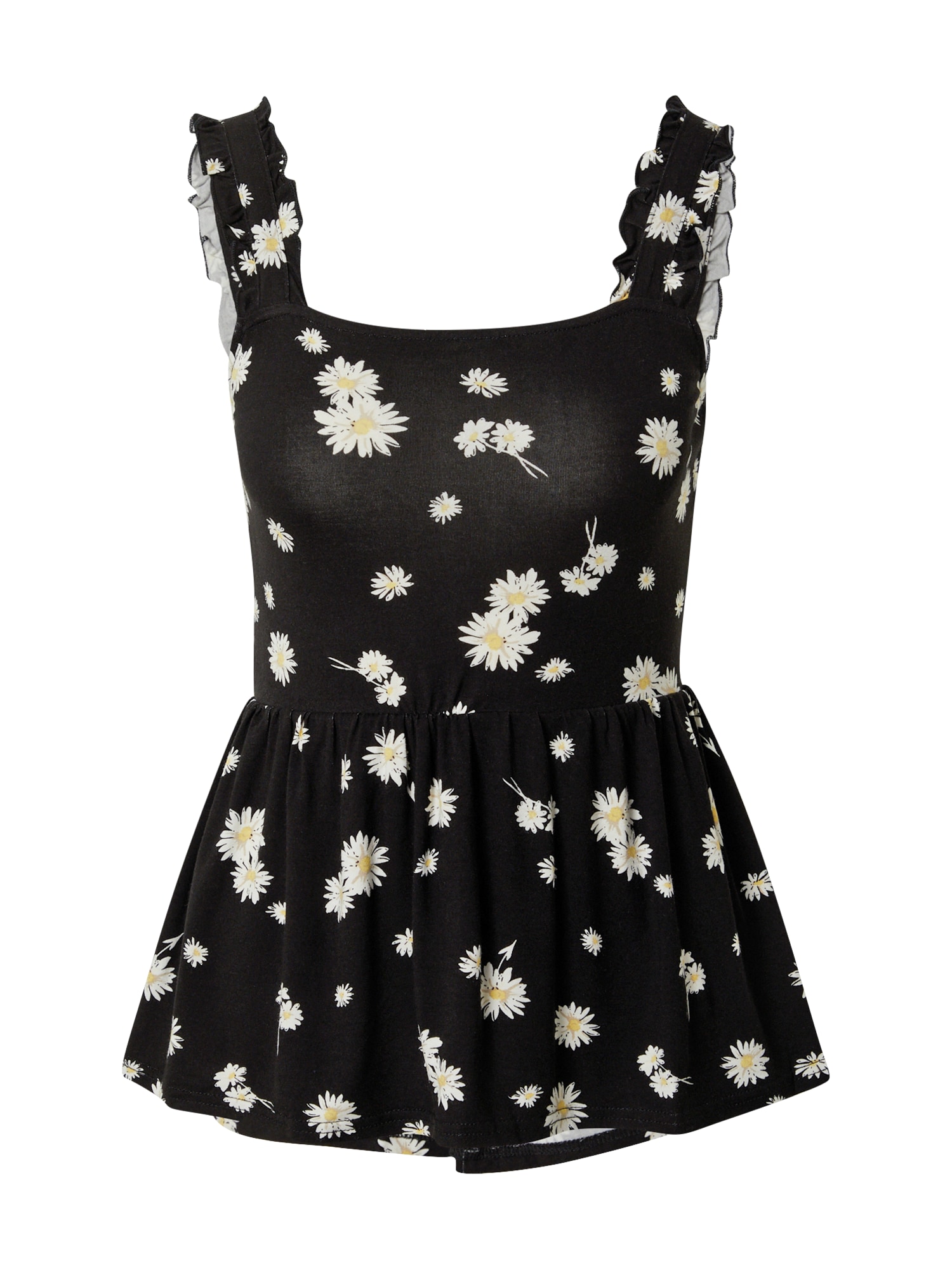 Dorothy Perkins Top  rumena / črna / bela