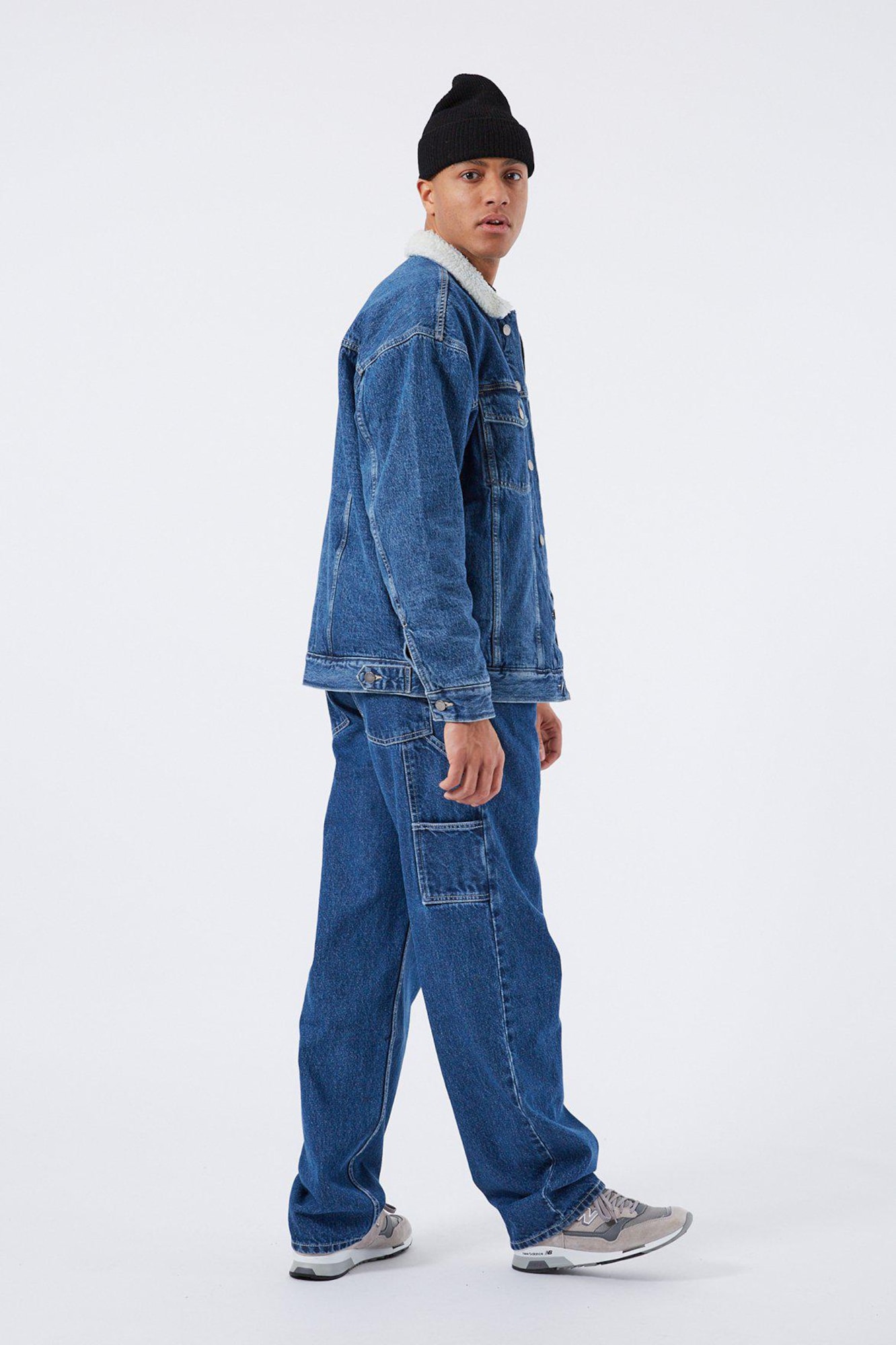 Dr. Denim Prehodna jakna  moder denim