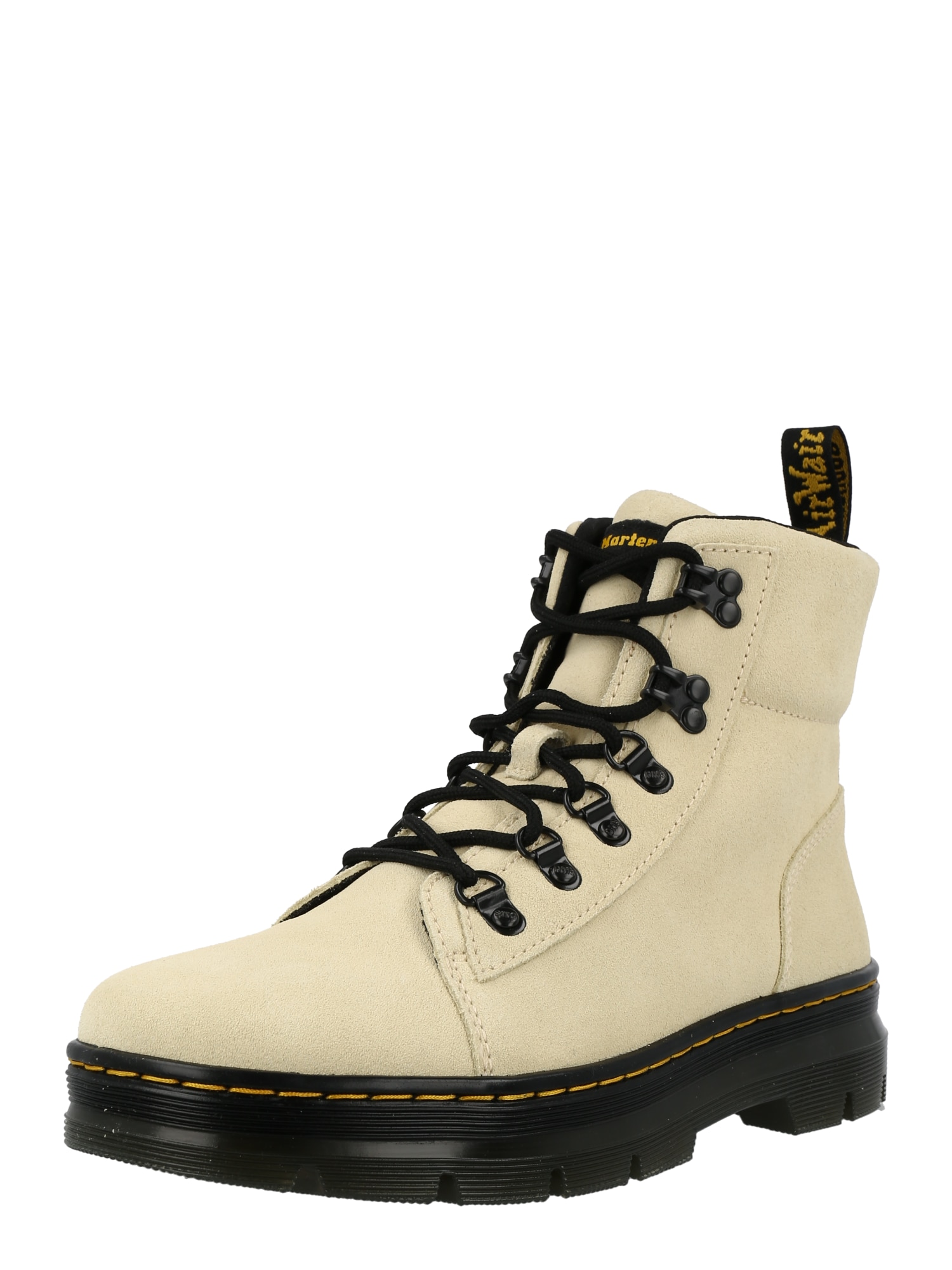 Dr. Martens Gležnarji z vezalkami  kremna / črna