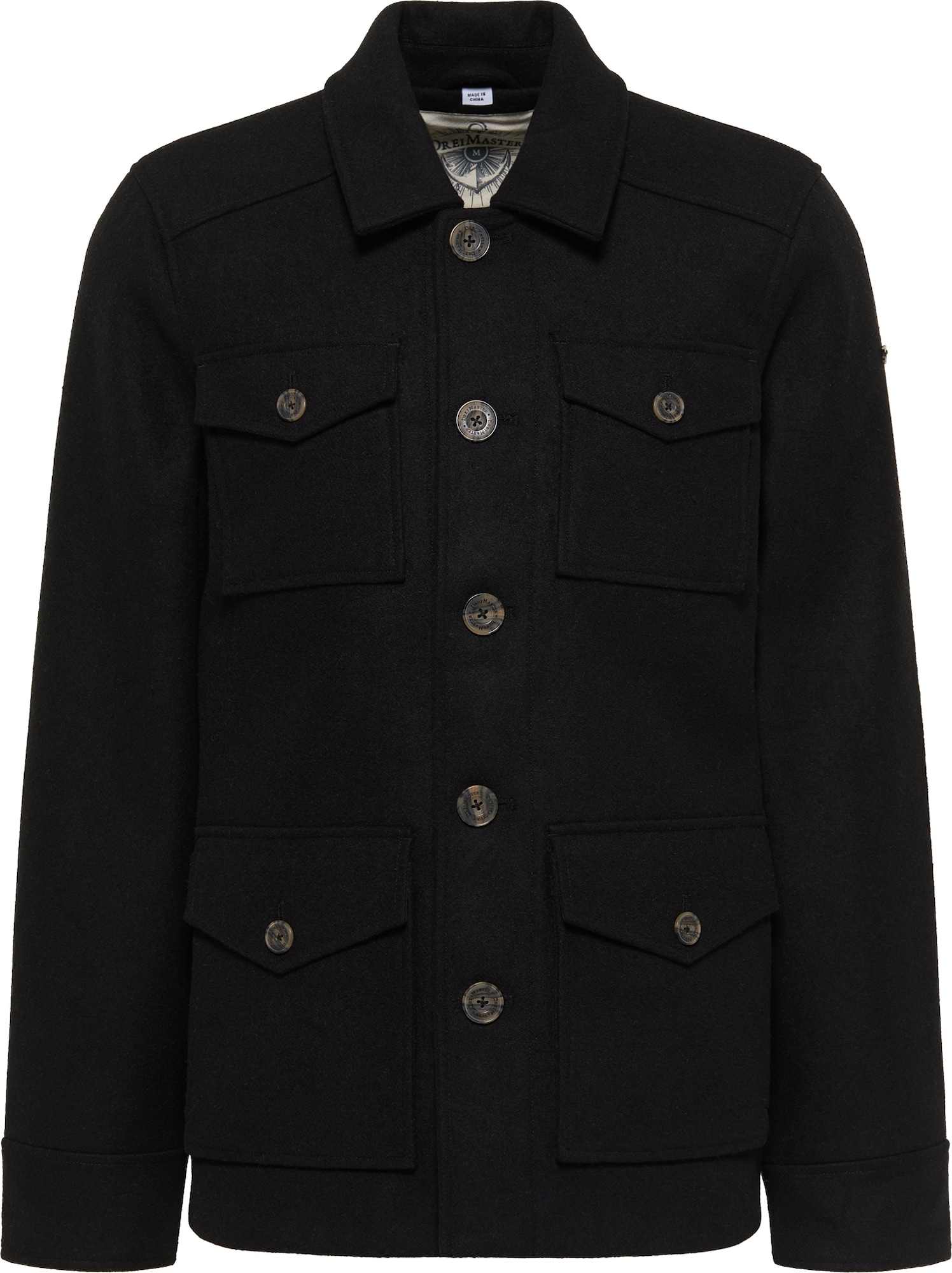 DreiMaster Vintage Prehodna jakna  črna