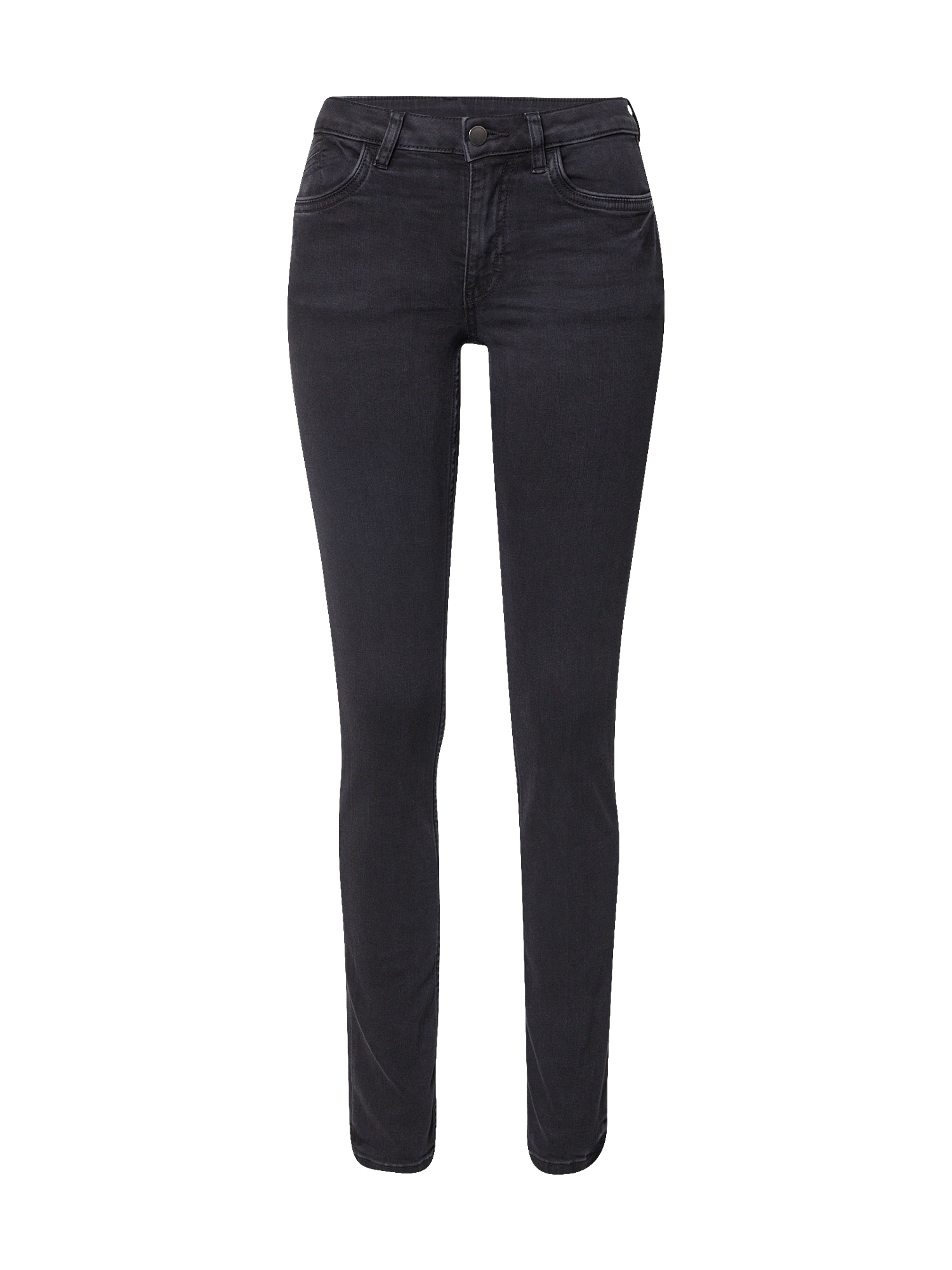 EDC BY ESPRIT Kavbojke  črn denim