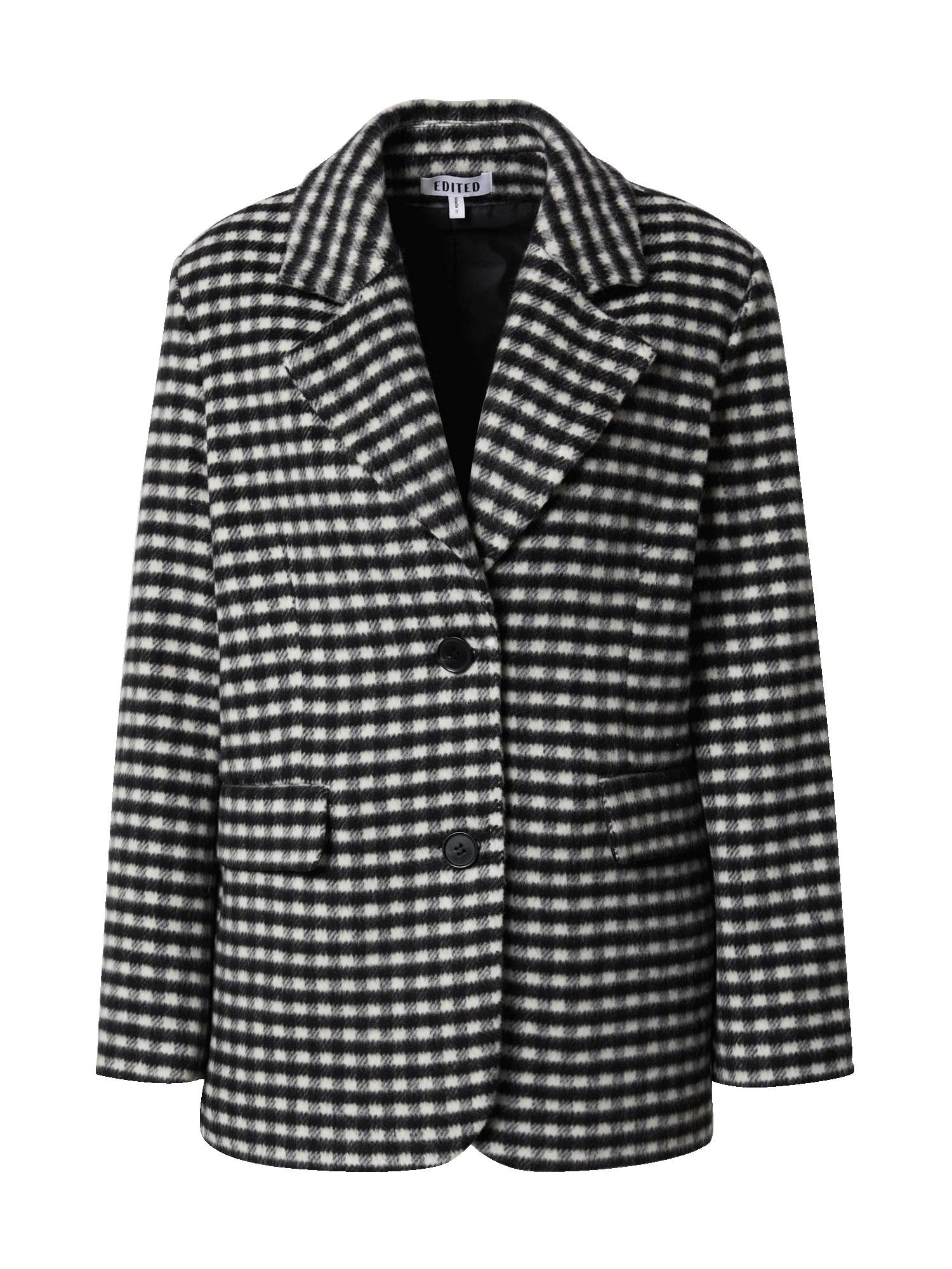 EDITED Blazer 'Shannen'  črna / bela
