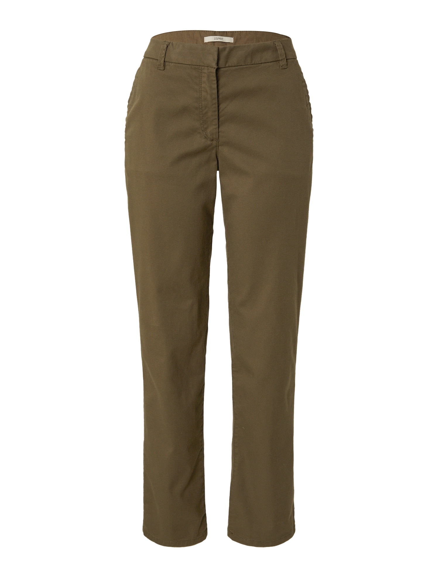 ESPRIT Chino hlače  kaki