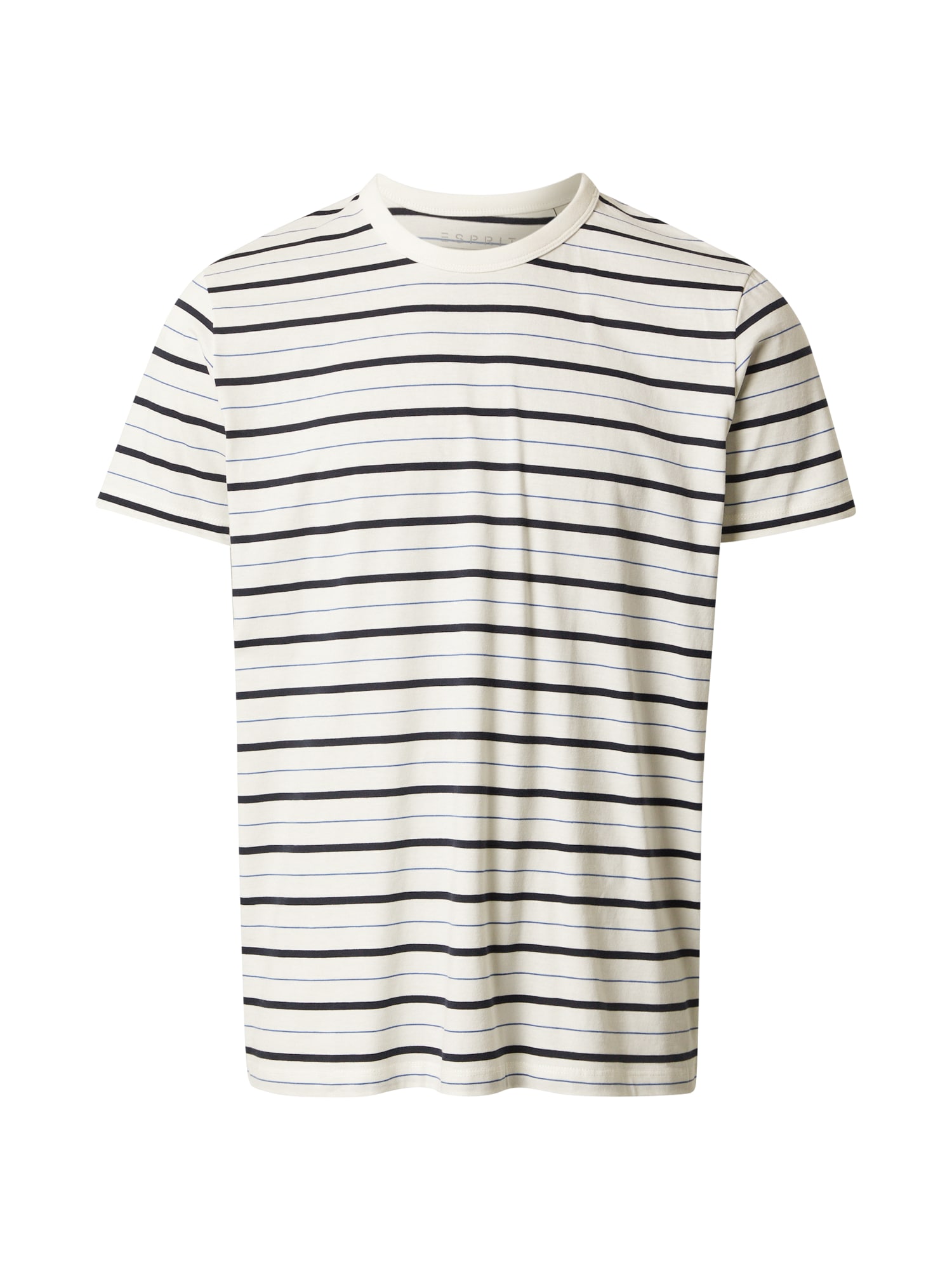ESPRIT Majica  temno modra / črna / off-bela