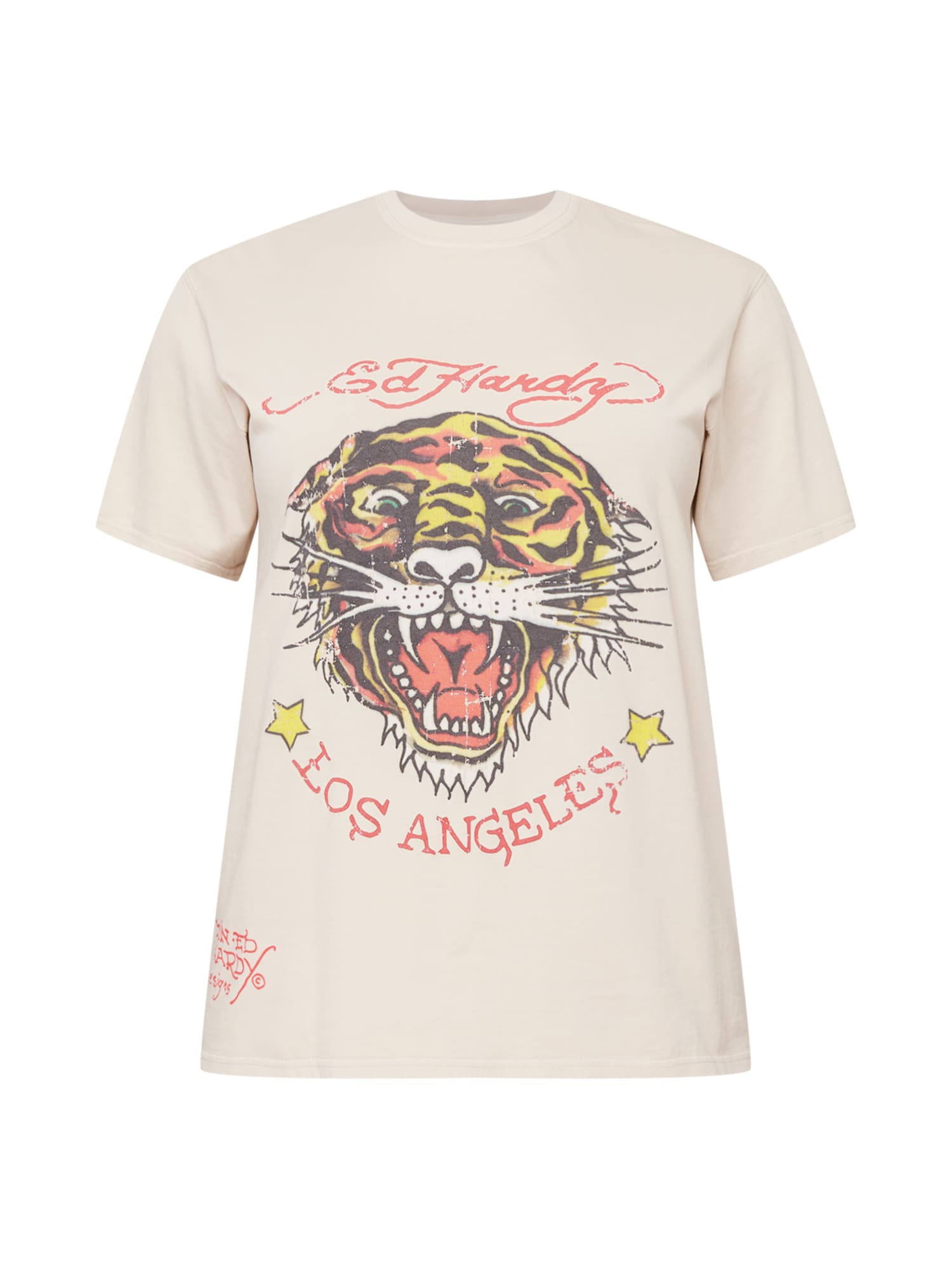 Ed Hardy Majica  kit / rumena / oranžna / črna