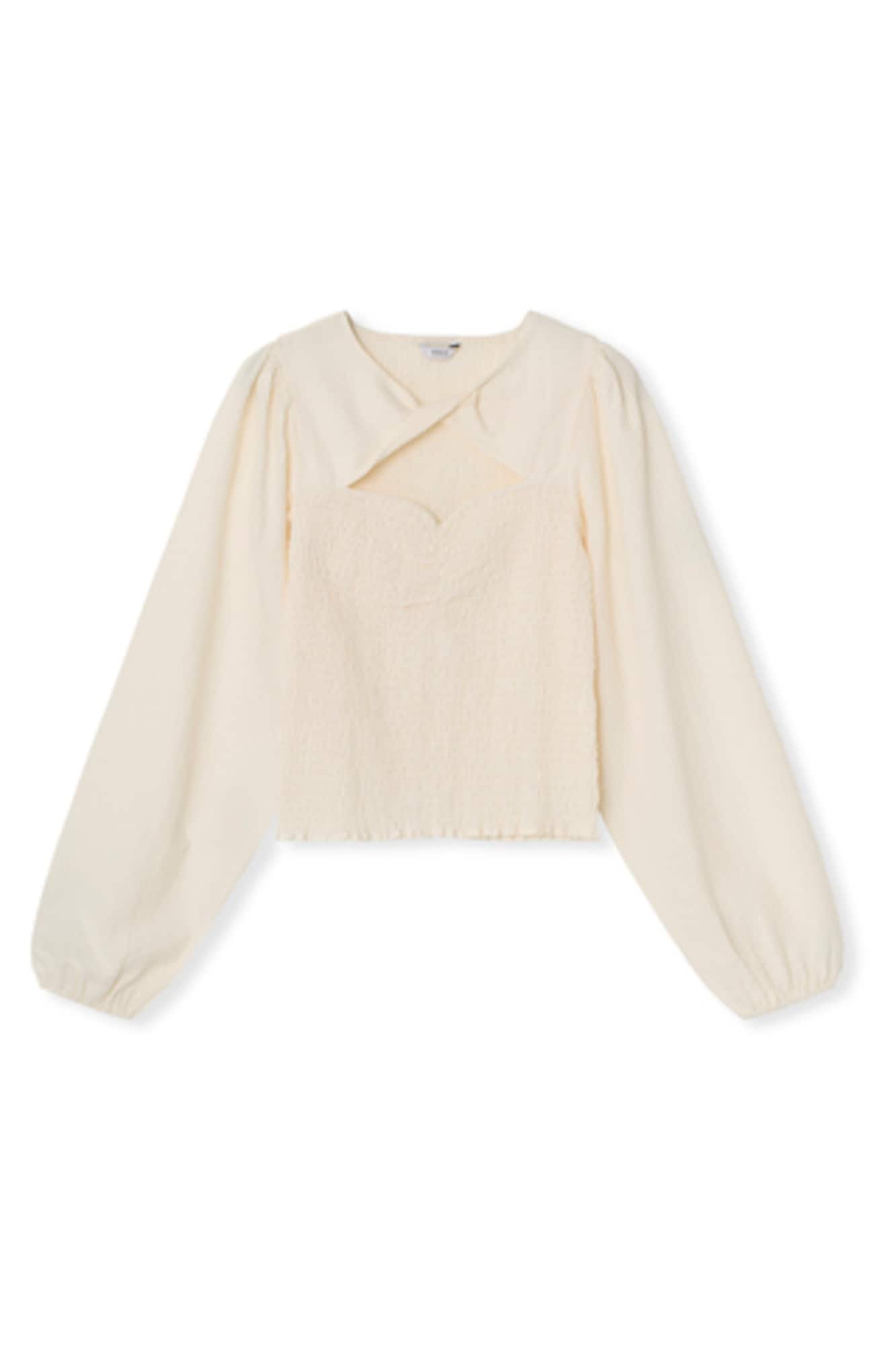 Envii Bluza 'Plana'  ecru