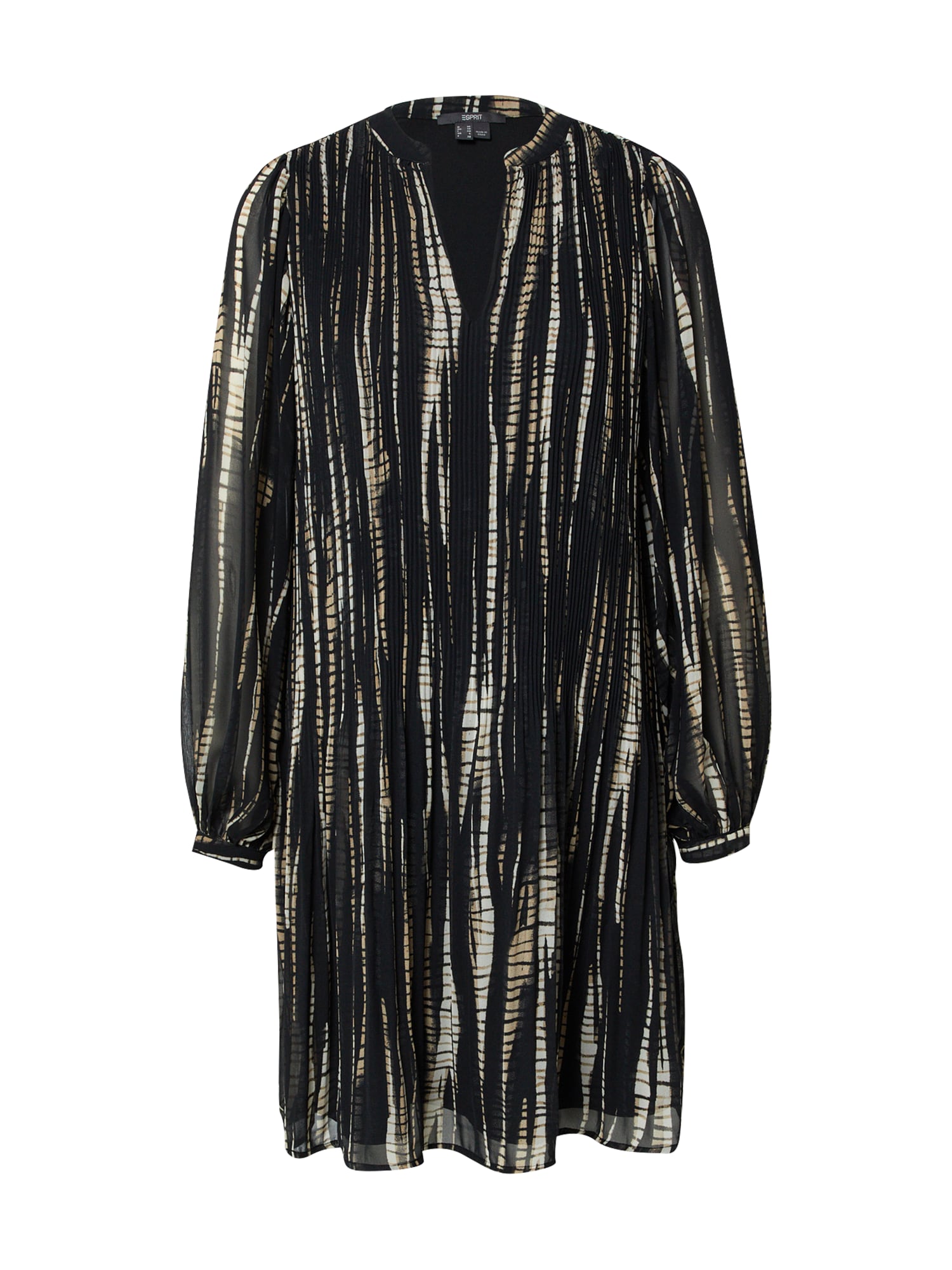 Esprit Collection Dolga srajca  pesek / črna