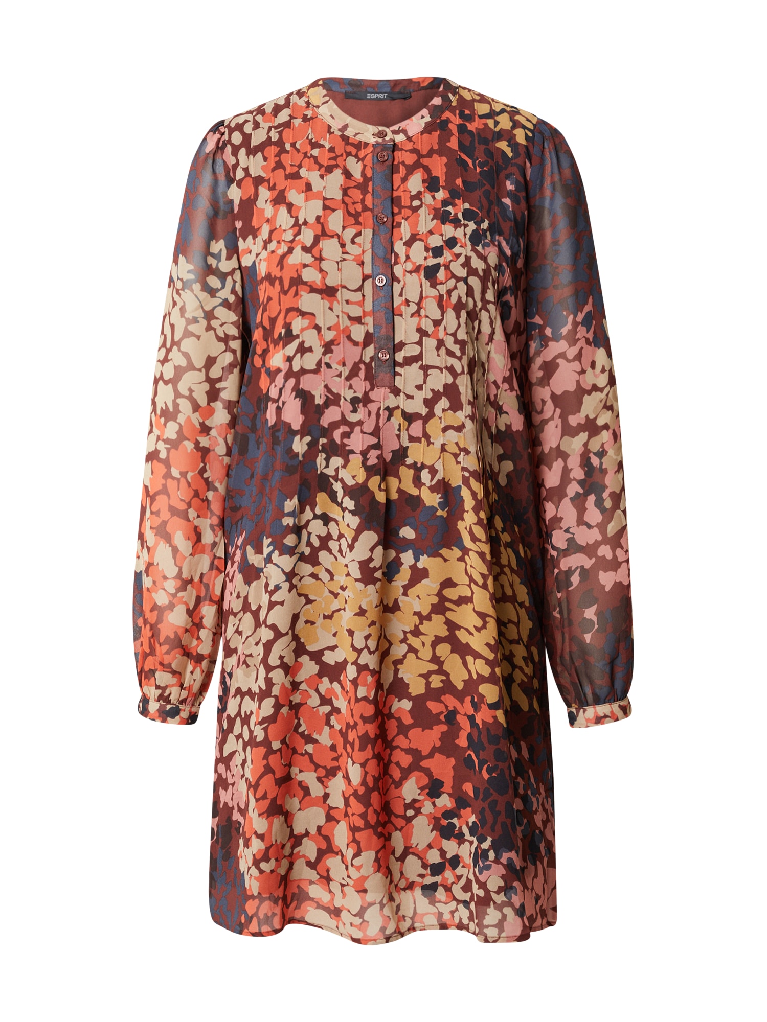 Esprit Collection Dolga srajca  rjasto rjava / zlato-rumena / breskev / jastog