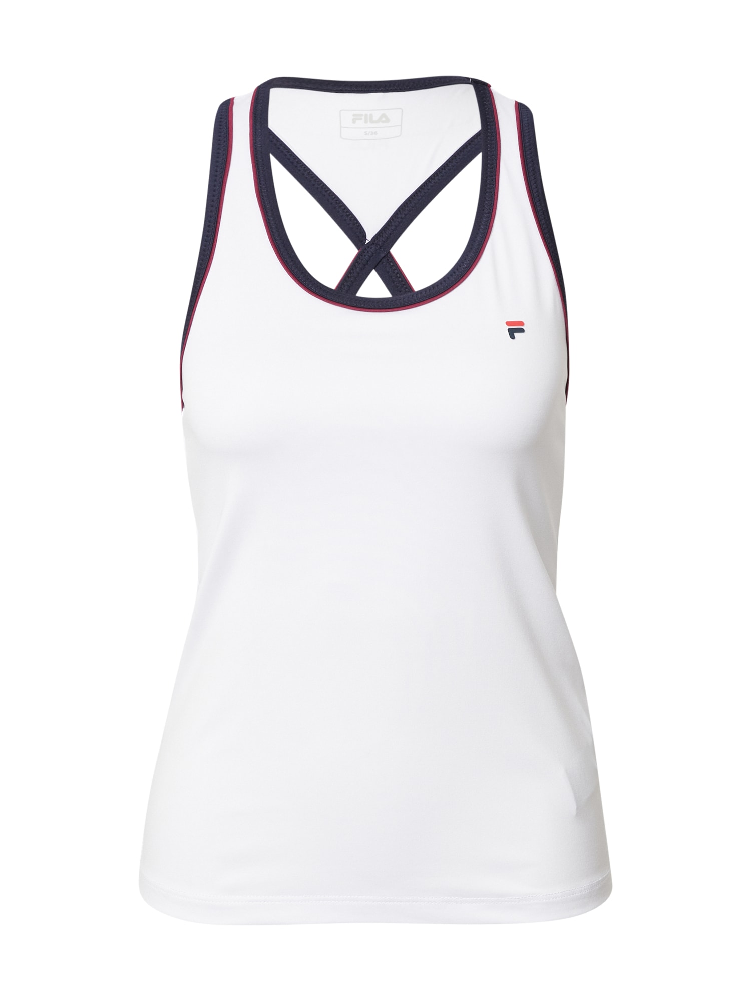 FILA Športni top 'Jodie'  mornarska / bela