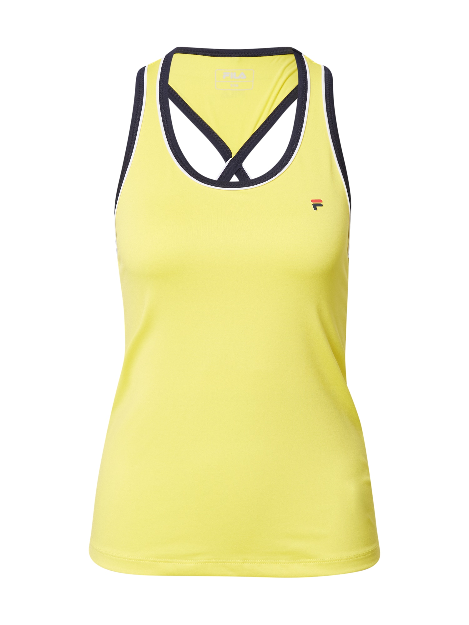 FILA Športni top 'Jodie'  rumena / črna / bela