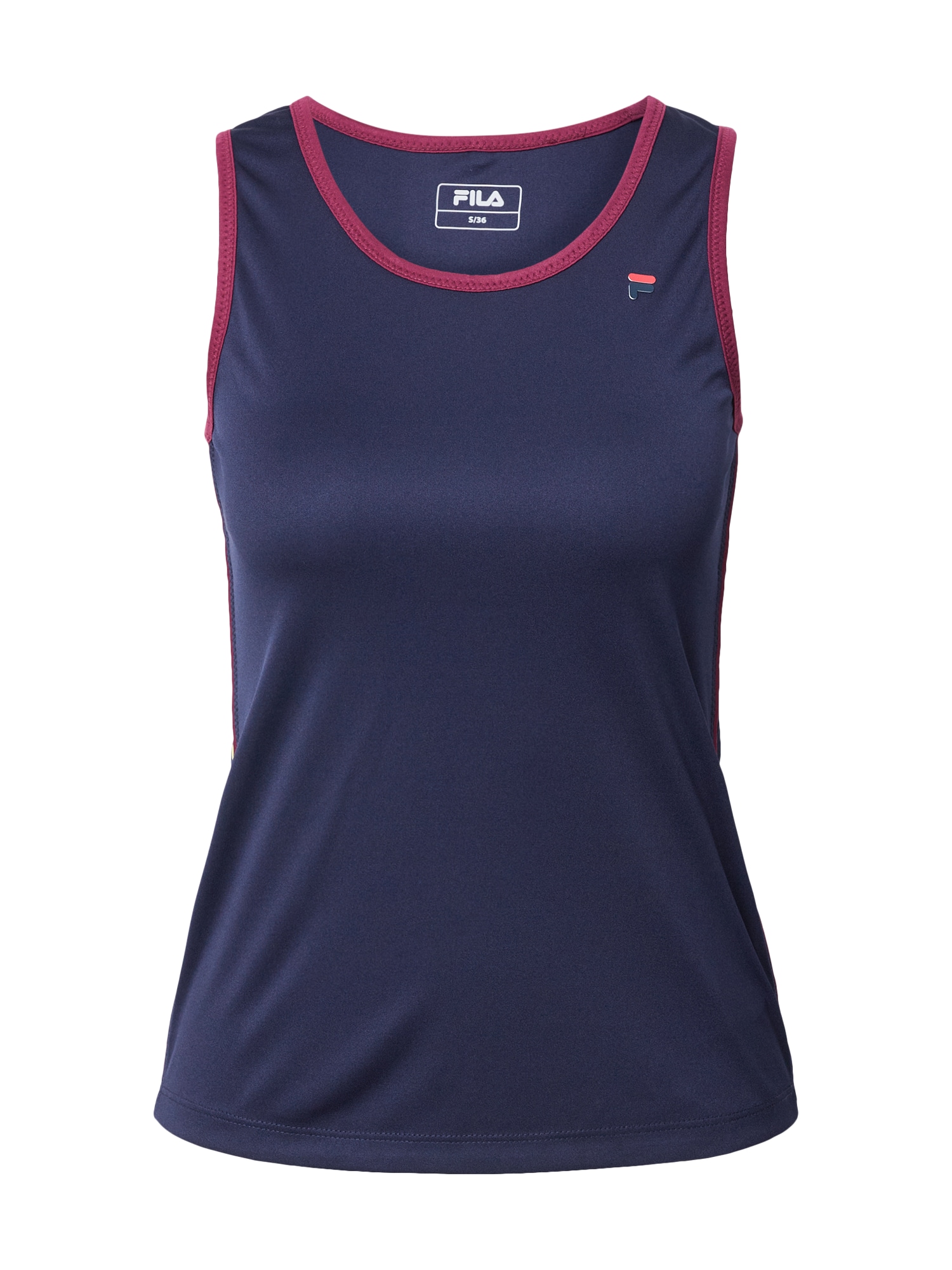 Fila Tennis Športni top 'Drew'  mornarska / rdeča