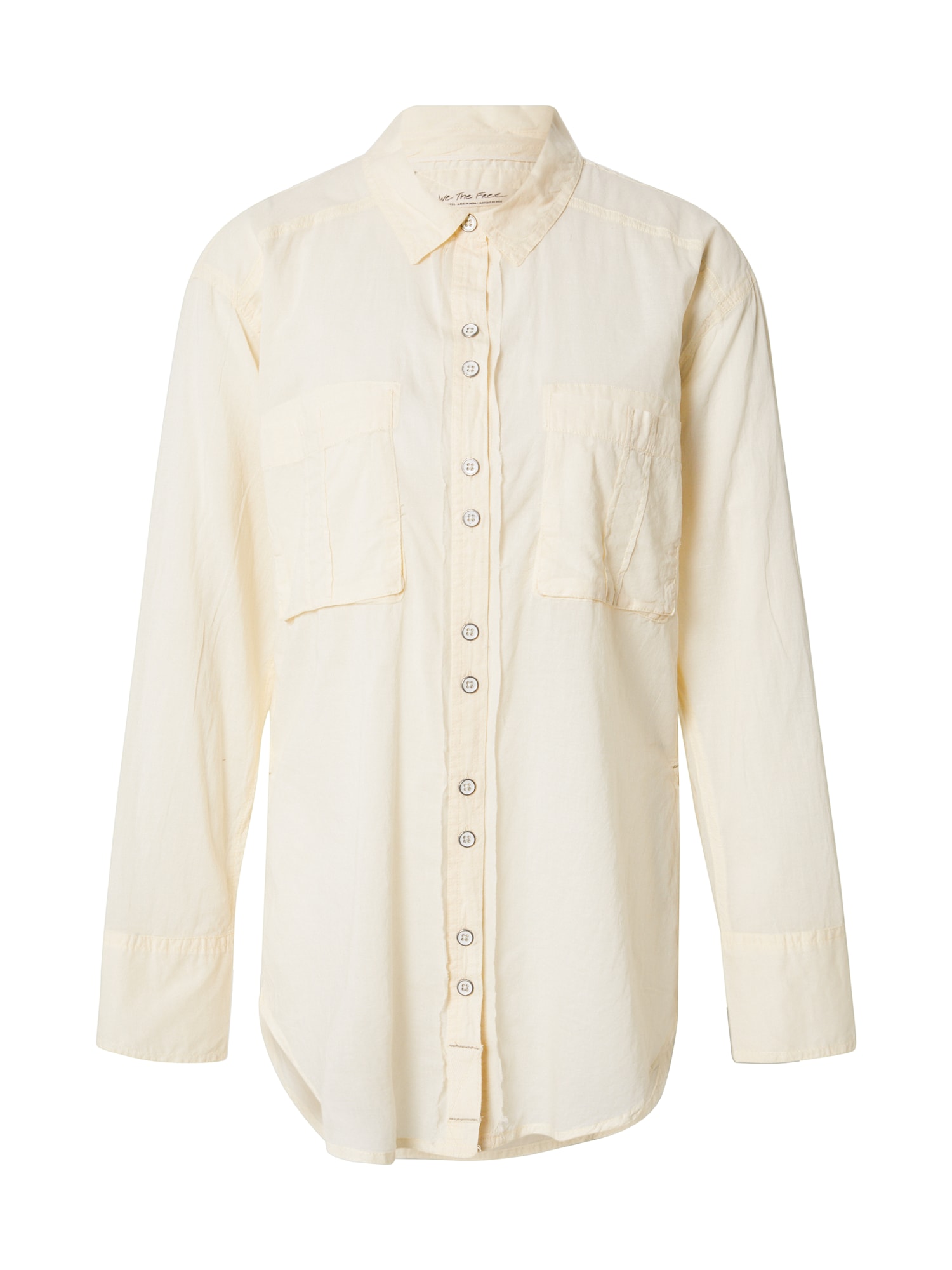 Free People Bluza 'SHEER LUCK'  volneno bela