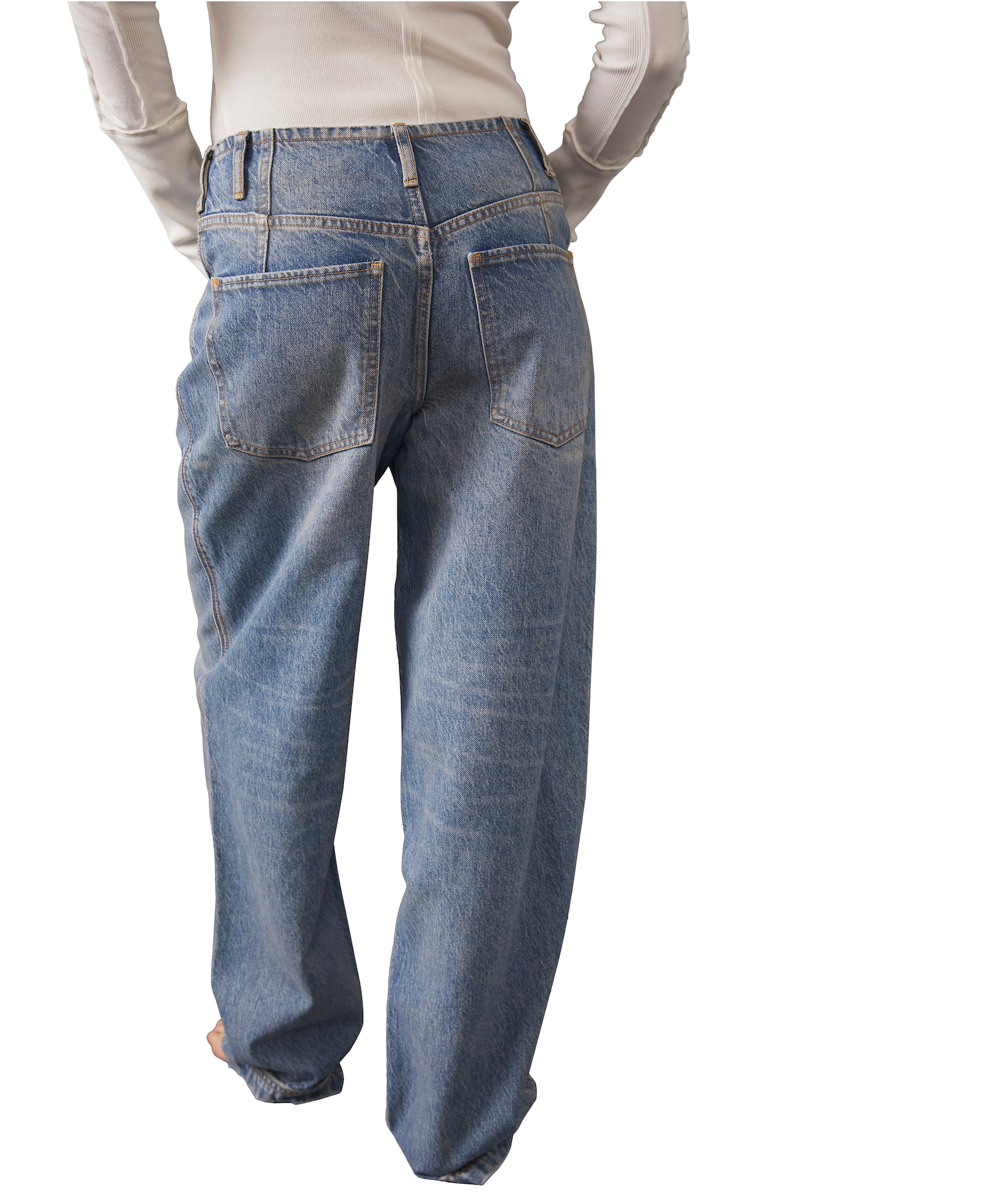 Free People Kavbojke 'MARYEL'  moder denim