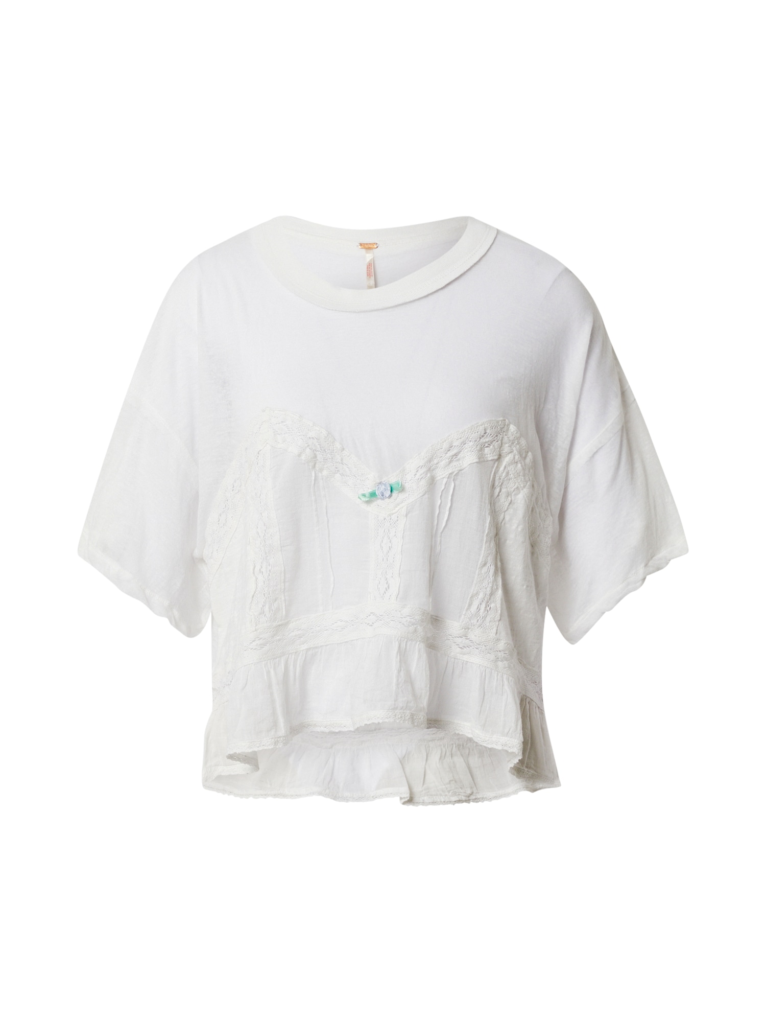 Free People Majica 'FALL IN LOVE'  bela