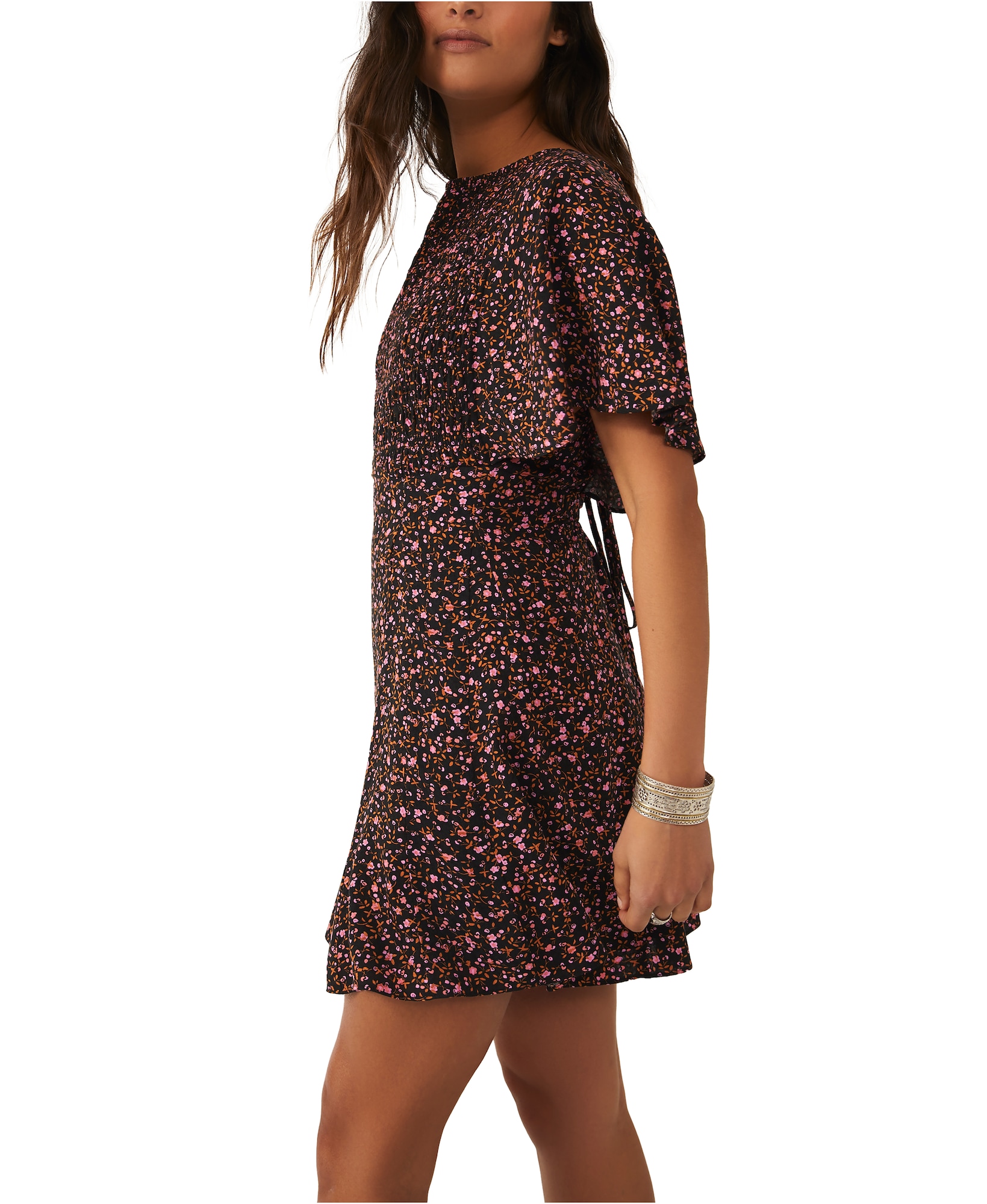 Free People Poletna obleka 'Florence'  mešane barve / črna
