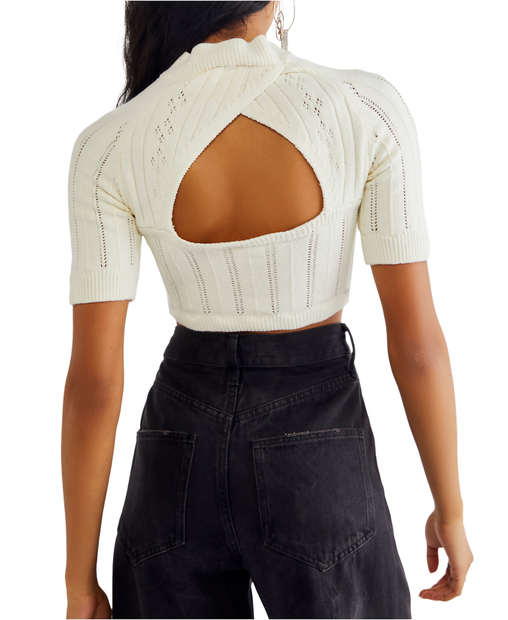 Free People Top z naramnicami 'THE ROMY SWIT'  bela